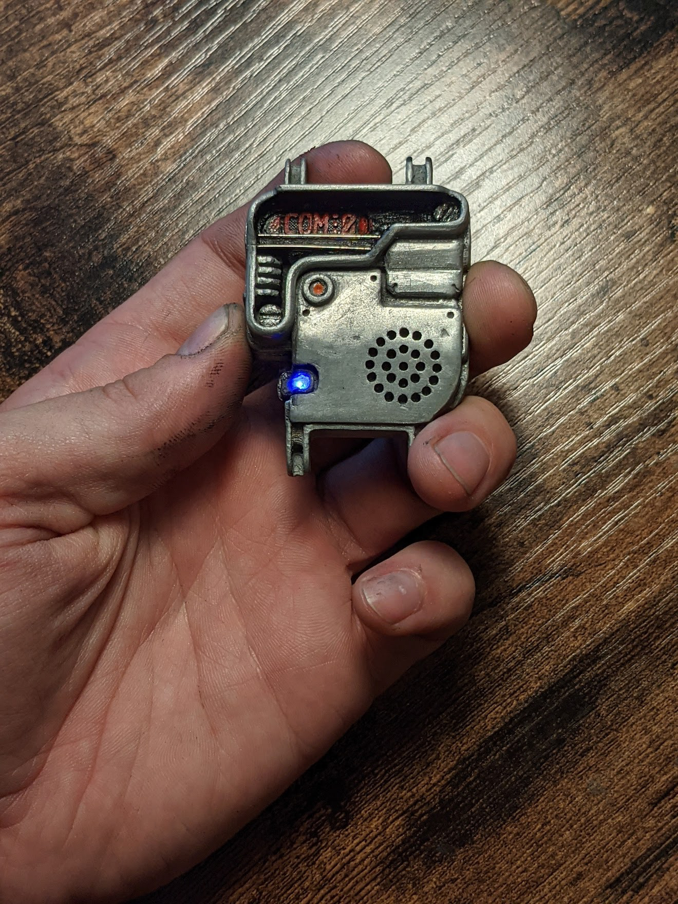 Com Watch (cold-cast aluminum off 3D print mold)