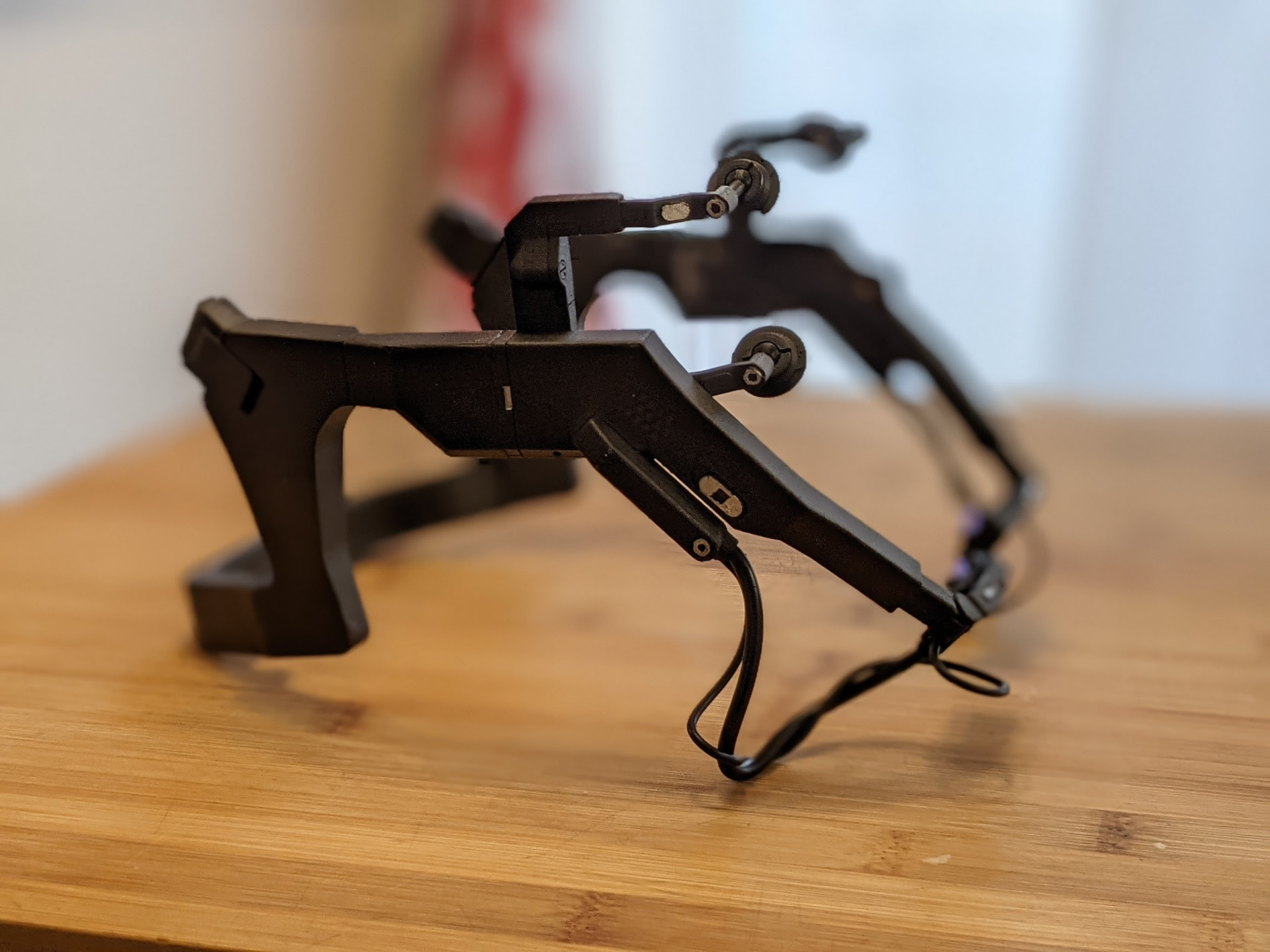 Cyberpunk BD Wreath (costume prop for a pal, 3D printed)