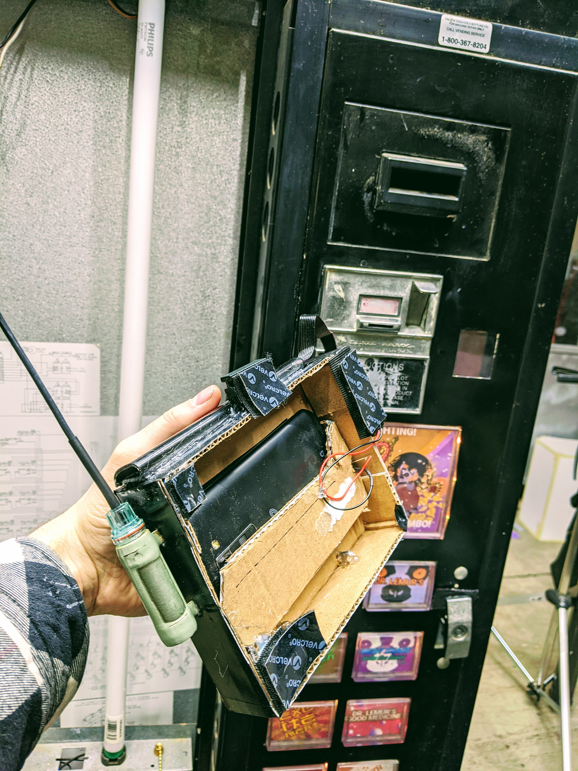 Scifi Vending Machine Module