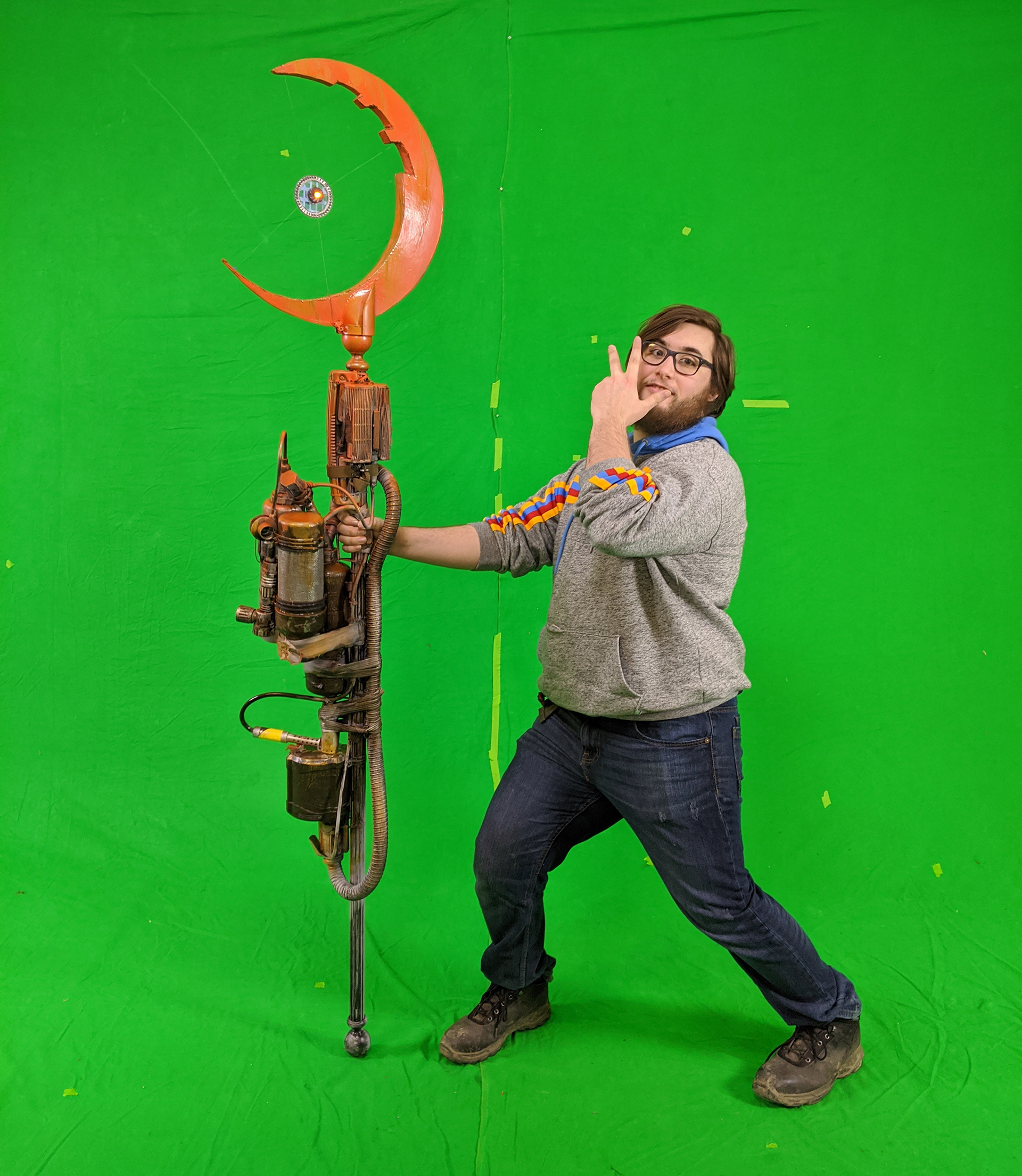 Space Wizard Staff Prop