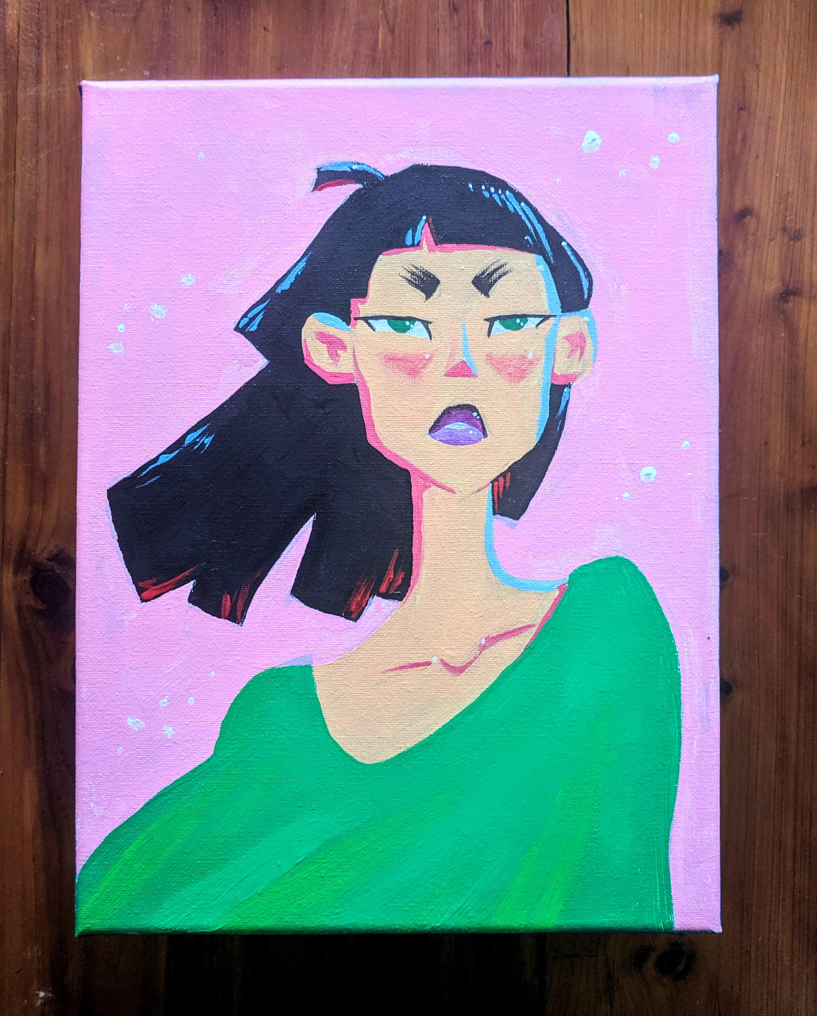 My firsAcrylic Paintingst painting