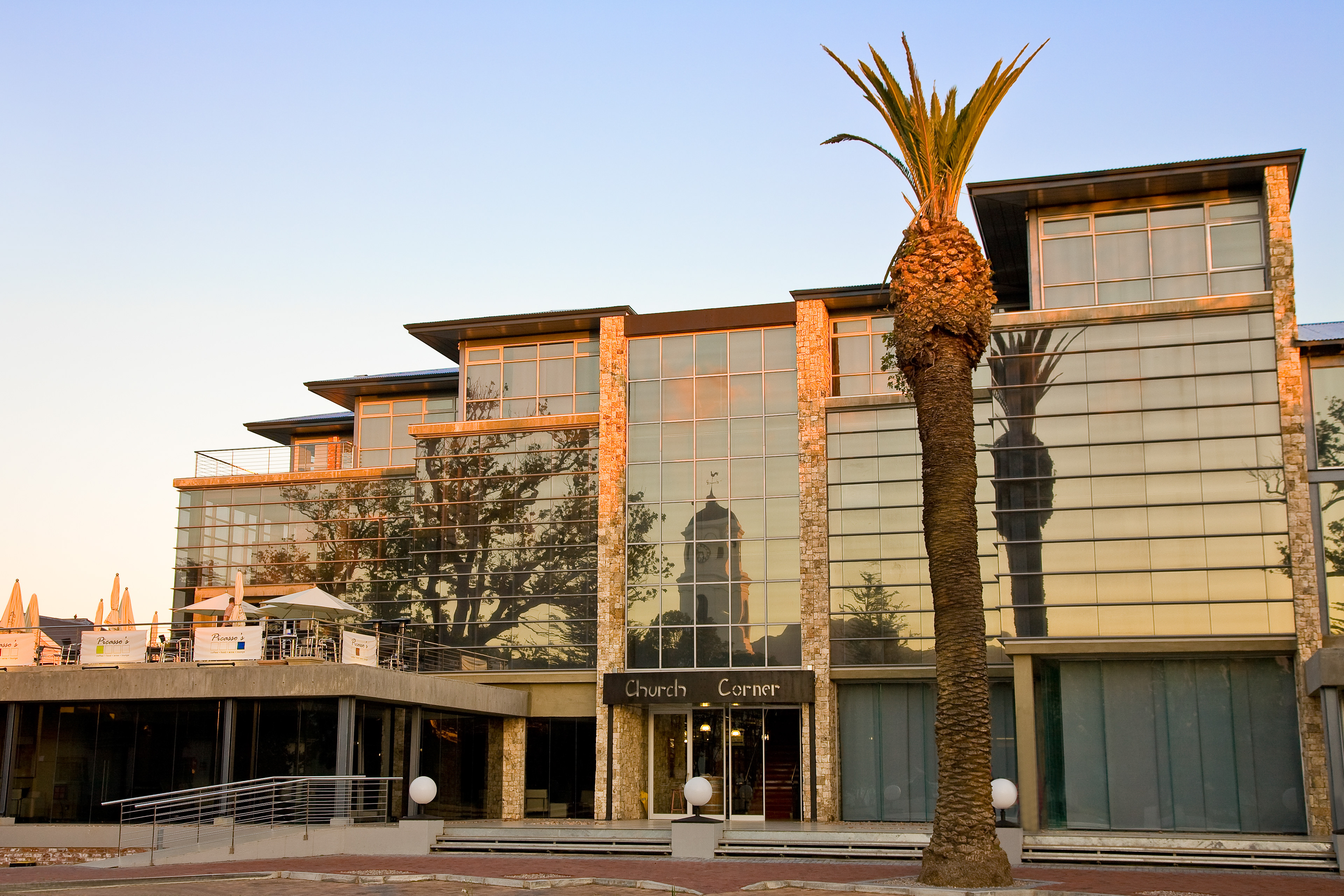 Church Corner Building in George, SA