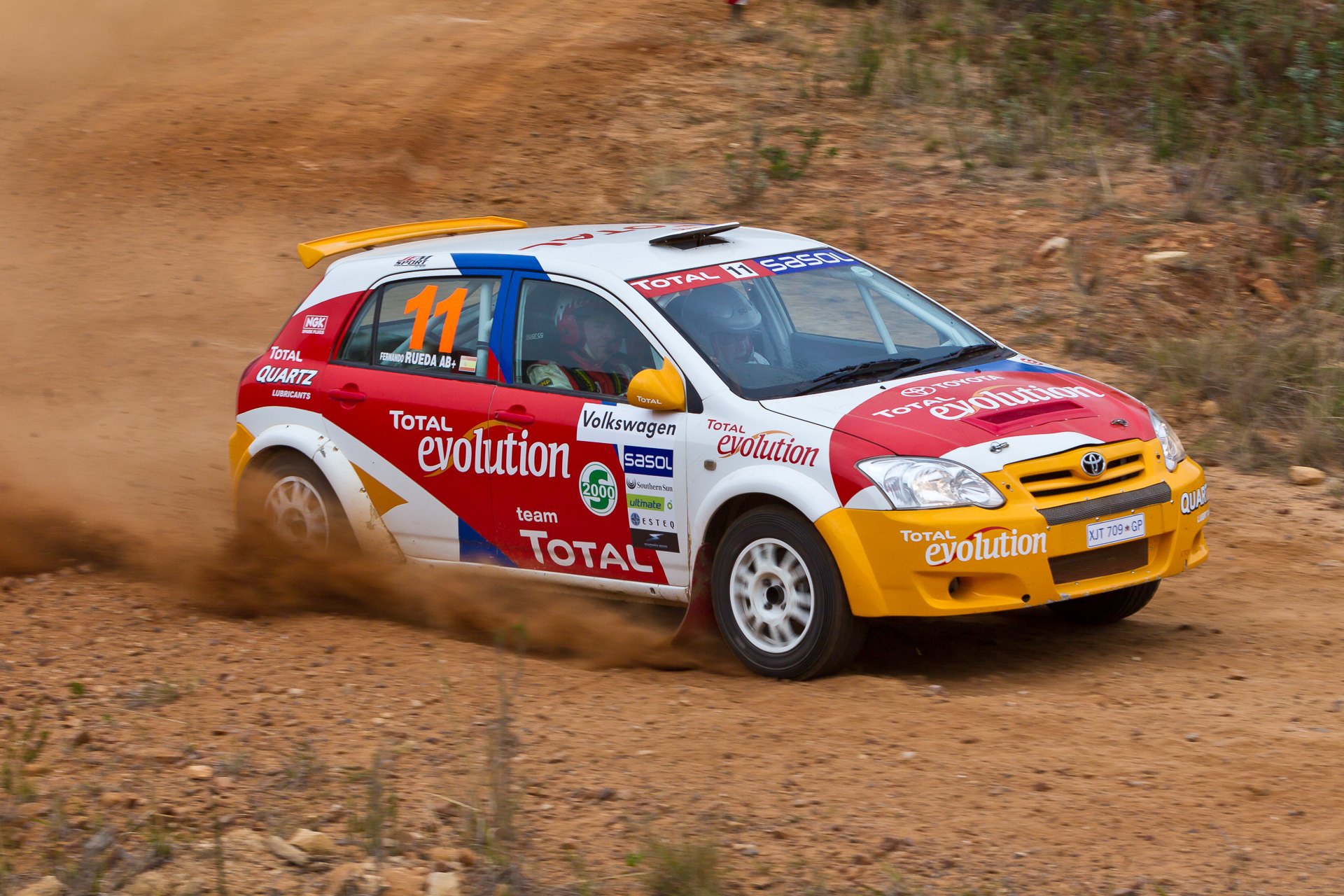 VW Rally in Utenghage, SA