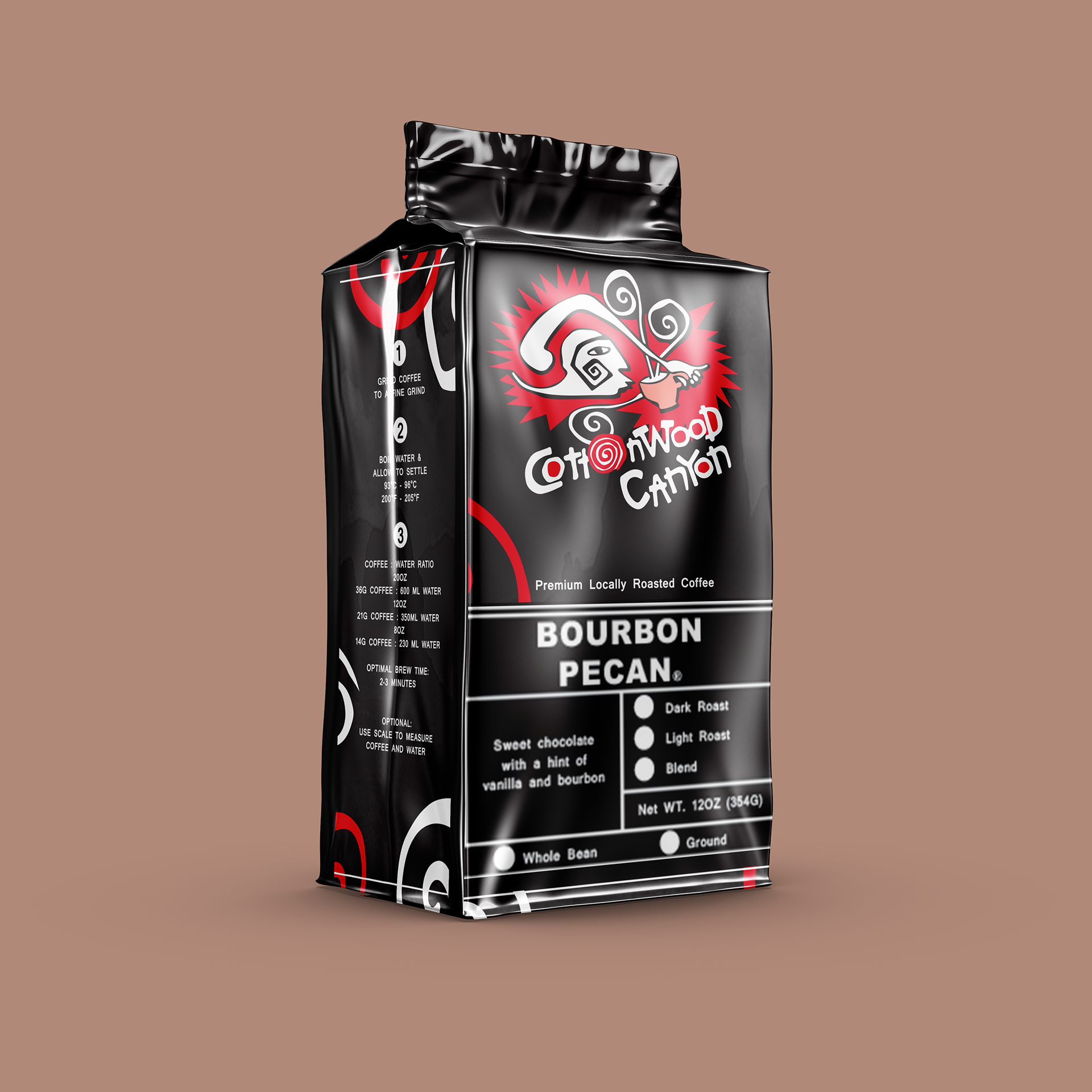 Coffee Bag Design - Front