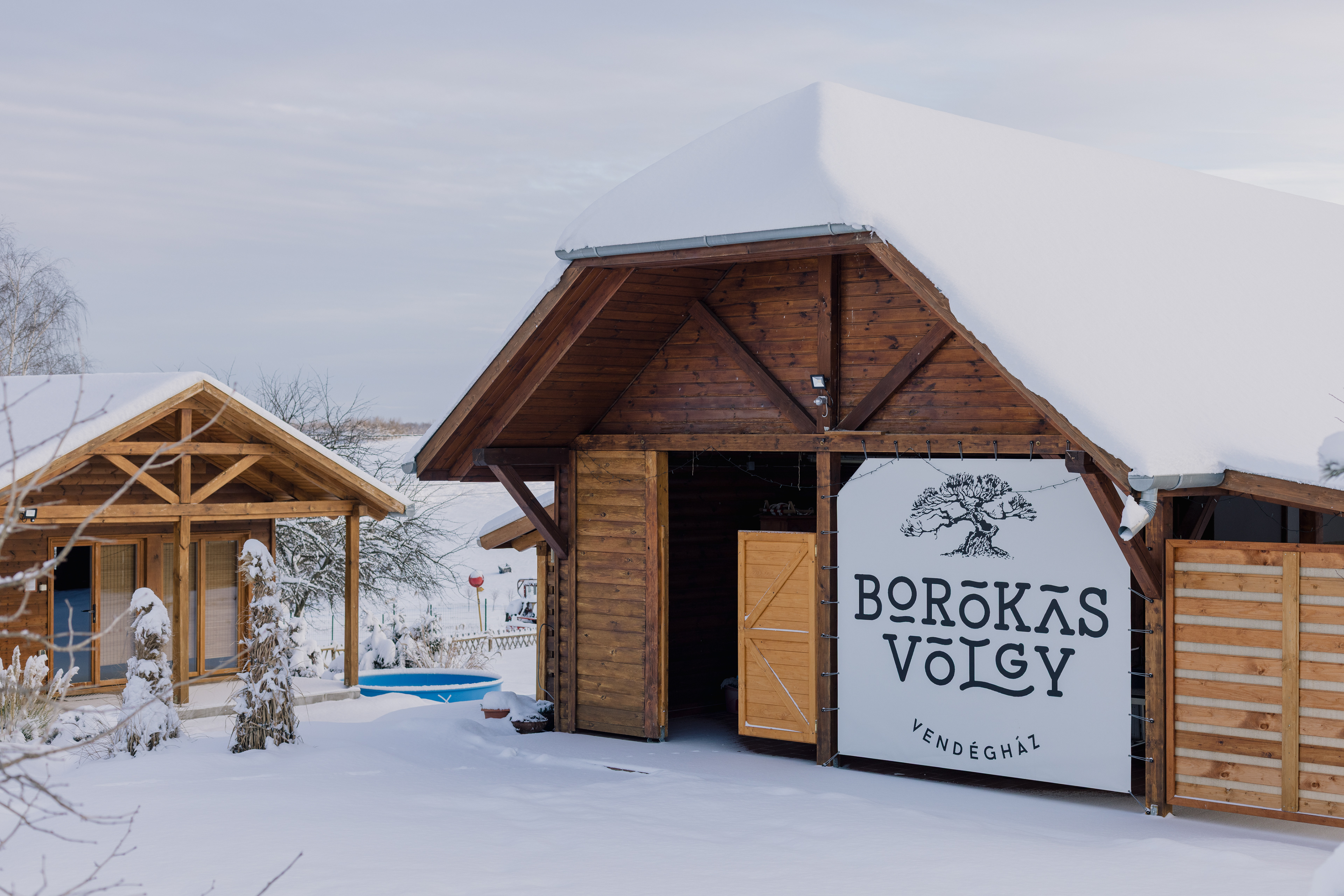 Borókásvölgy vendégház - téli hangulat 