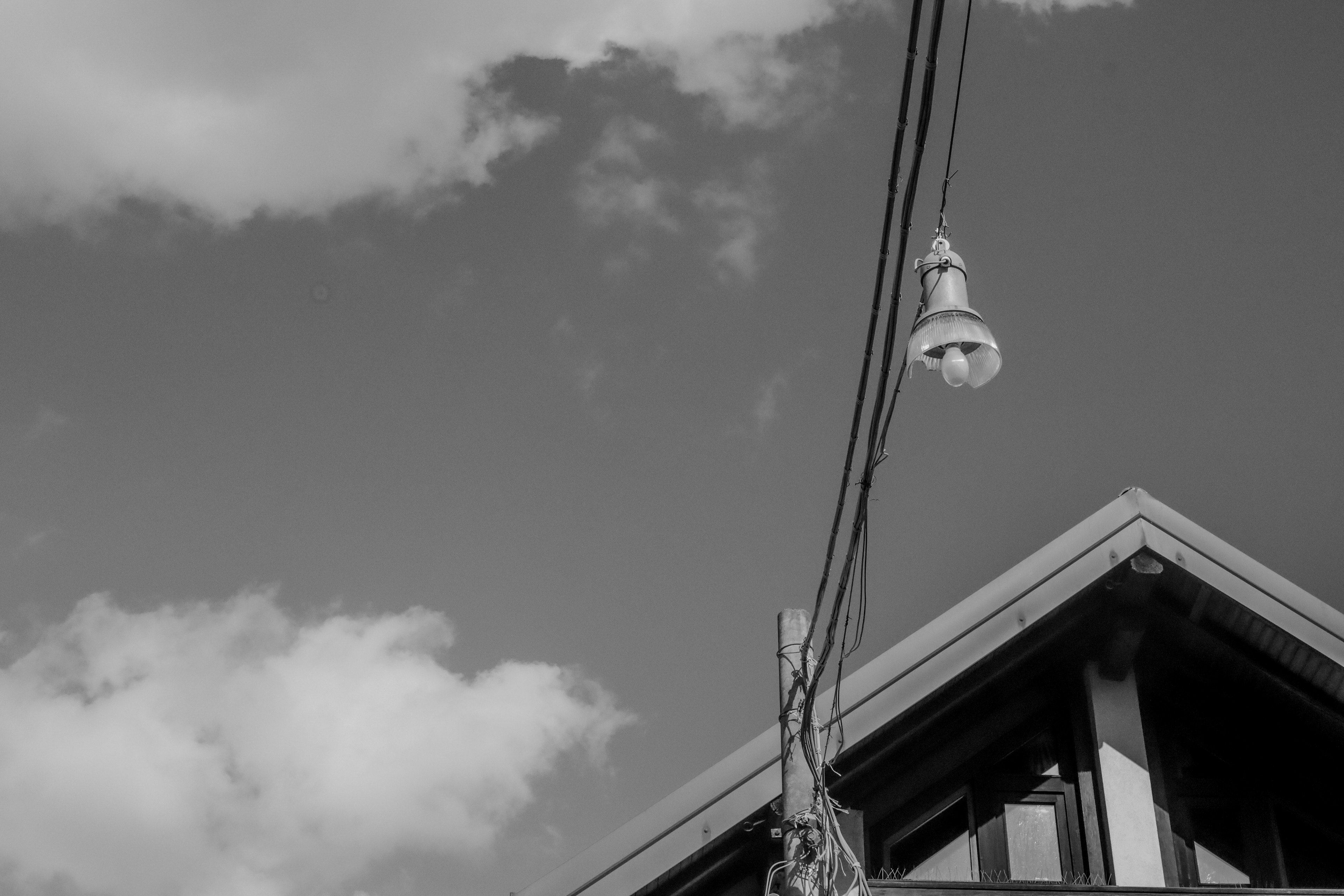 Un lampadaire en Sicile