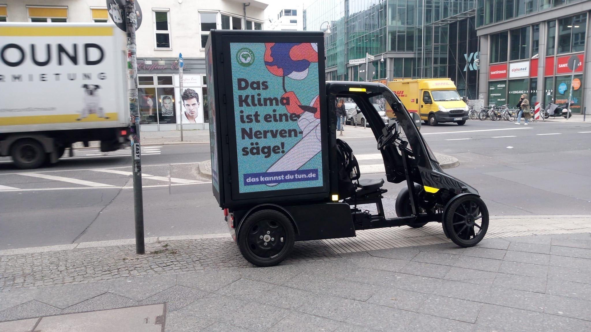 DOOH - LED-Bikes im Berliner Stadtraum