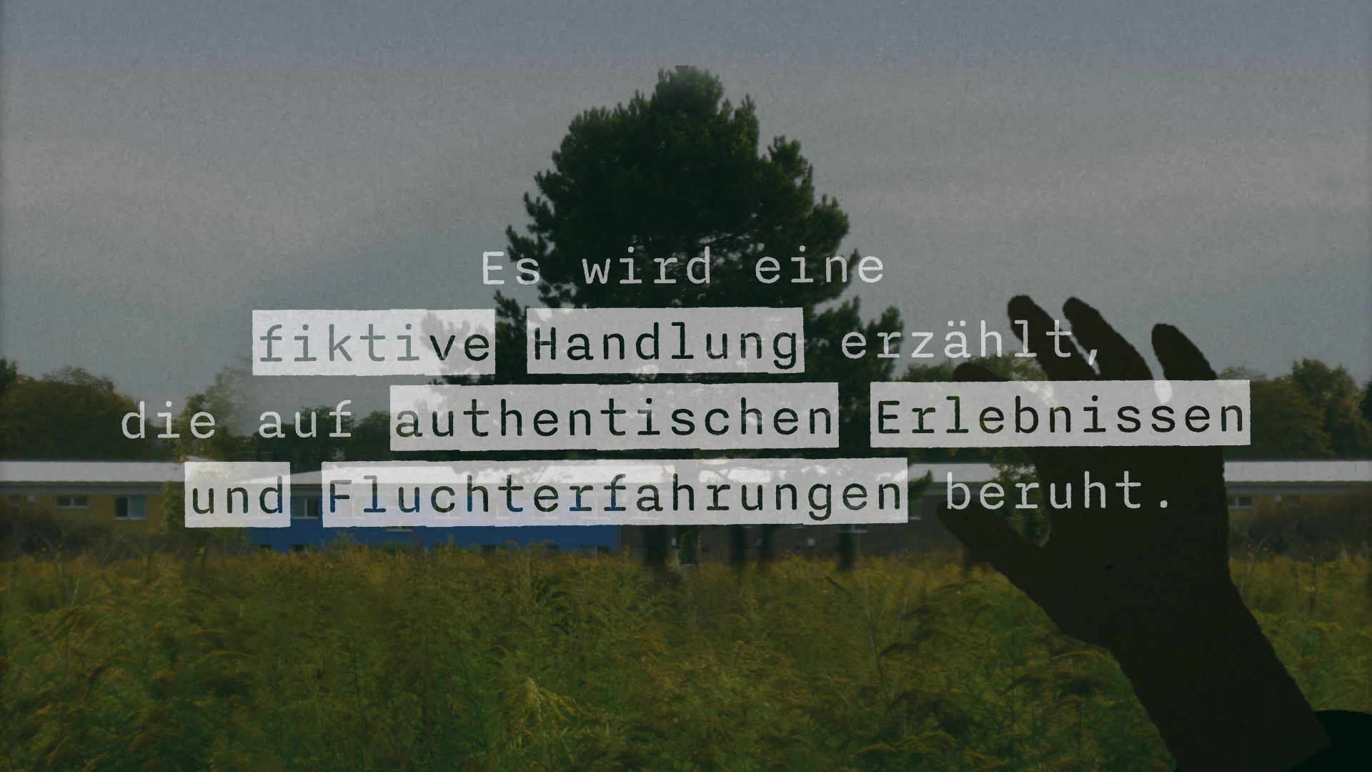 Standbild Intro-Tafel - Deutsch
