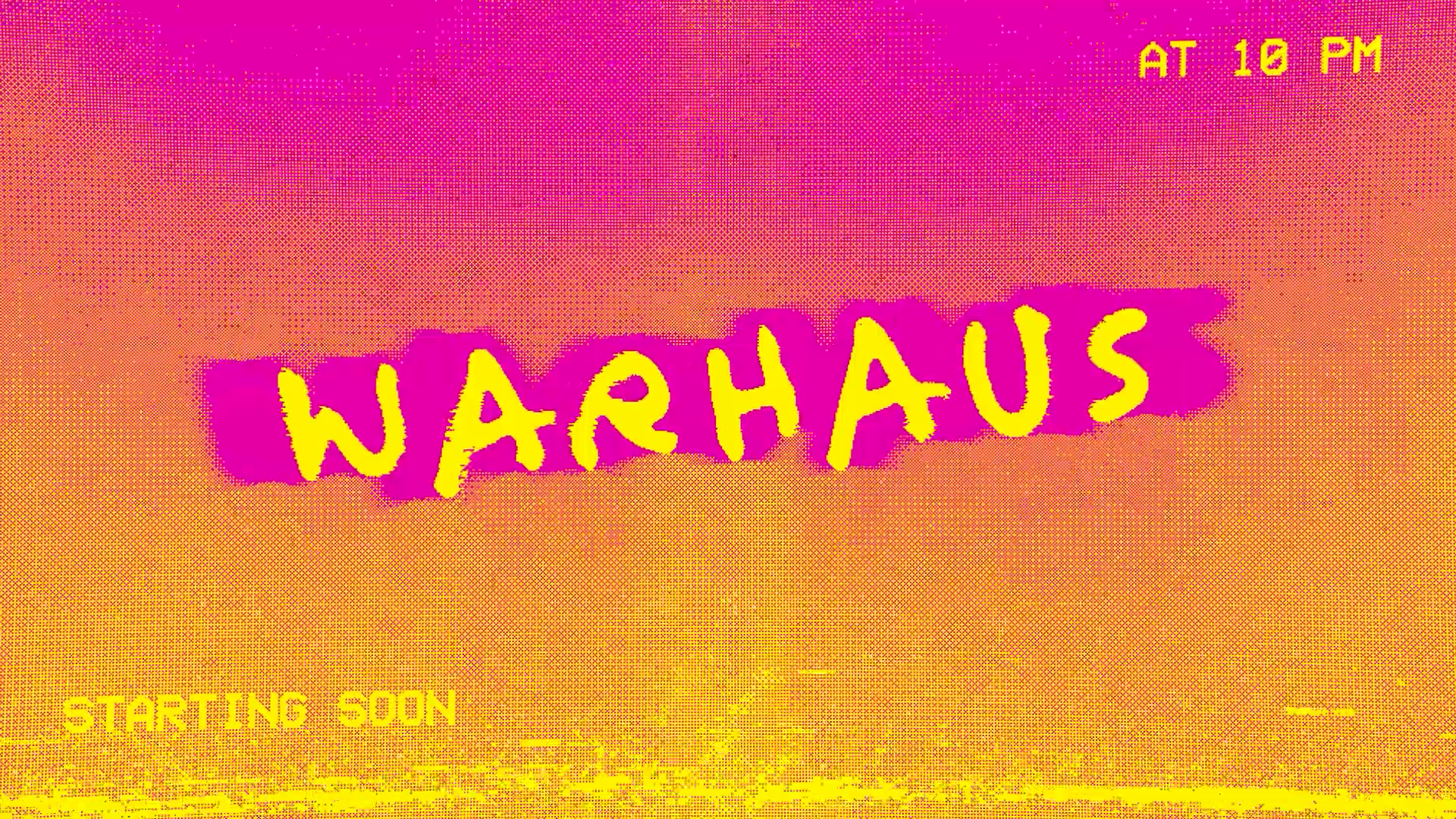 Titeldesign der Band Warhaus - Stil 1