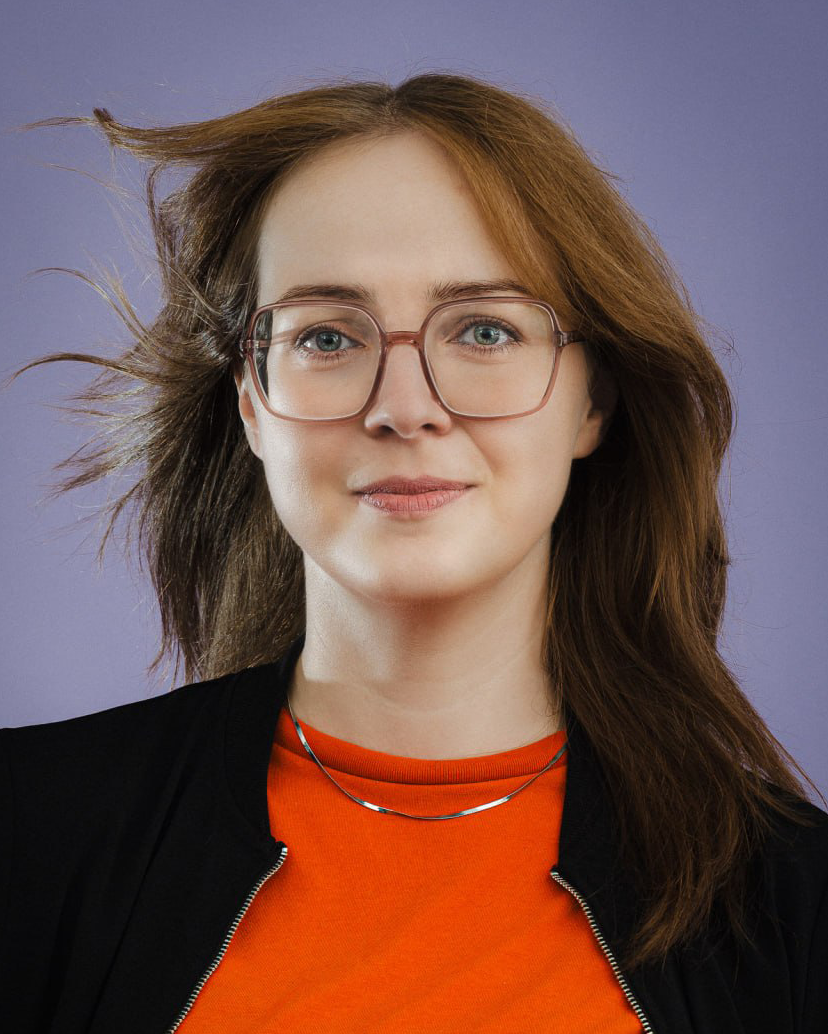 Portrait Nadin Heinke, Foto aufgenommen von Miji Ih, 2026