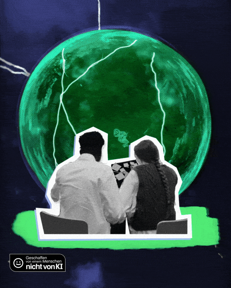 Animation zum Thema KI x Elektrizität