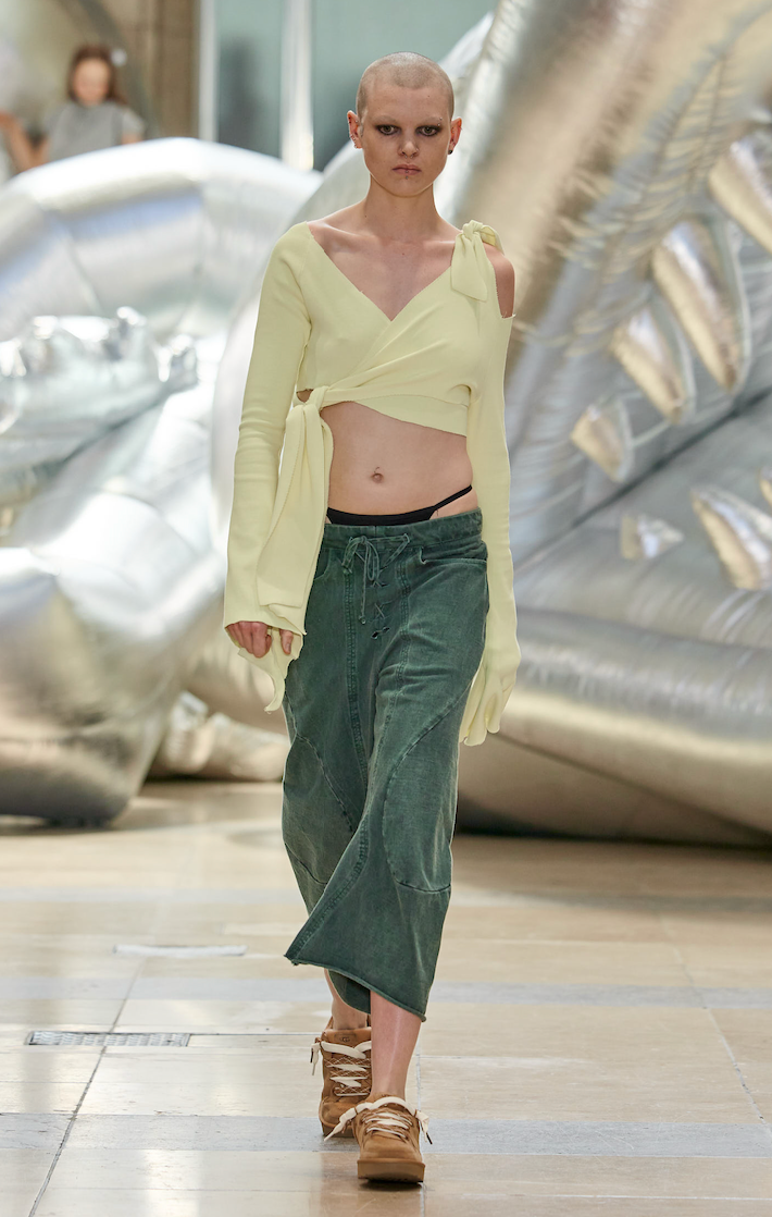 Pattern cutting and development of multiway wrap top