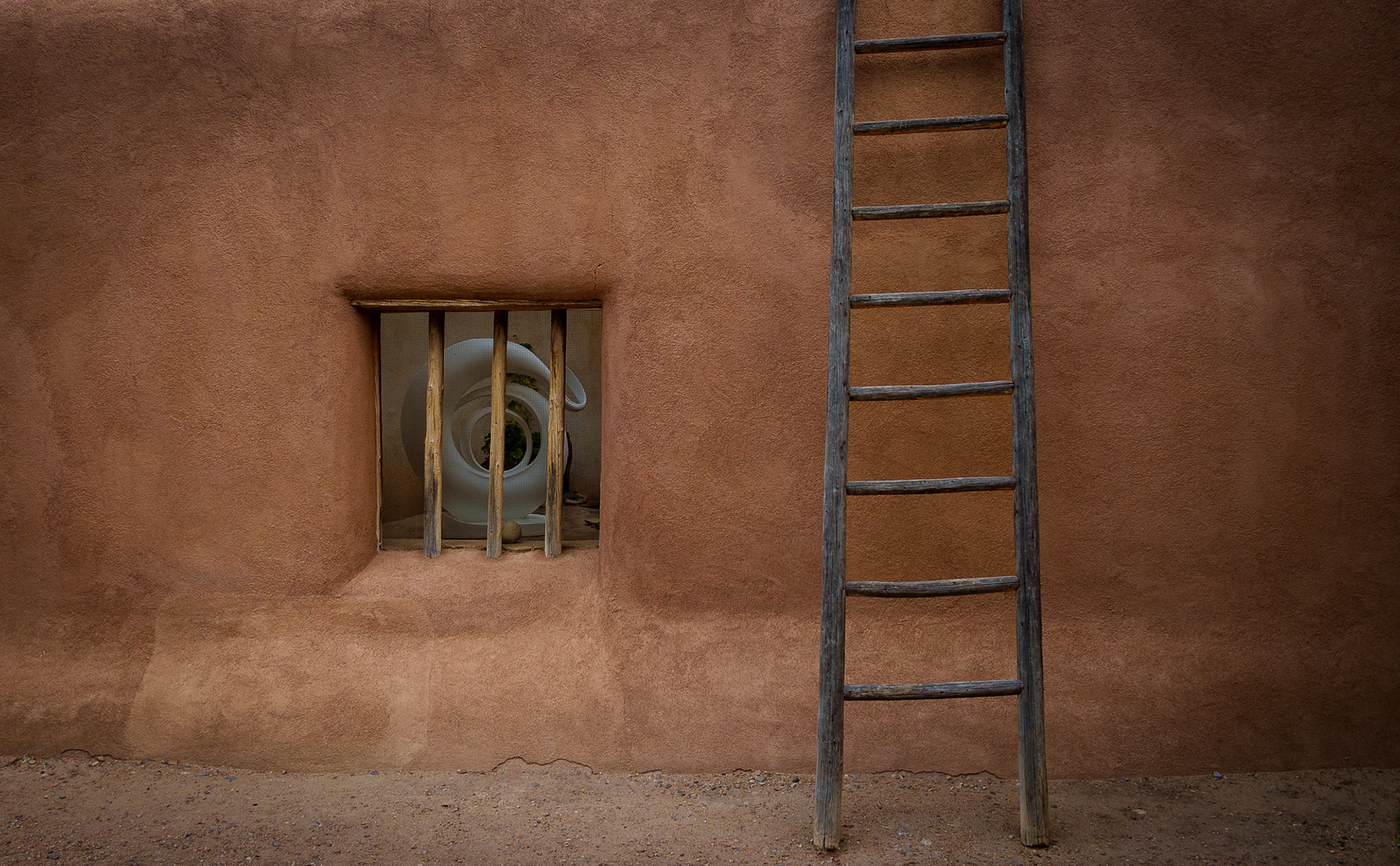 Georgia O'Keefe Home/Studio, - Abiquiu, NM