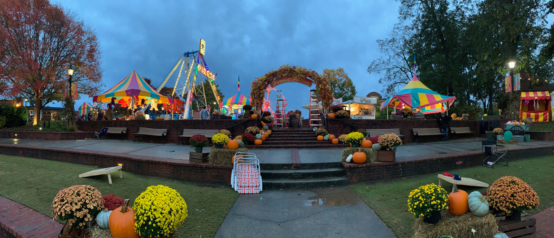 HARVEST FESTIVAL CARNIVAL LOCATION SET