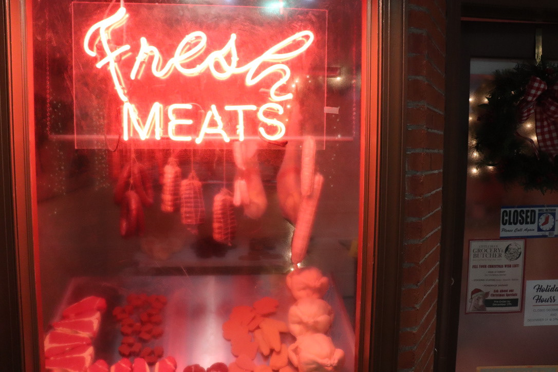 BUTCHER SHOP SET EXTERIOR