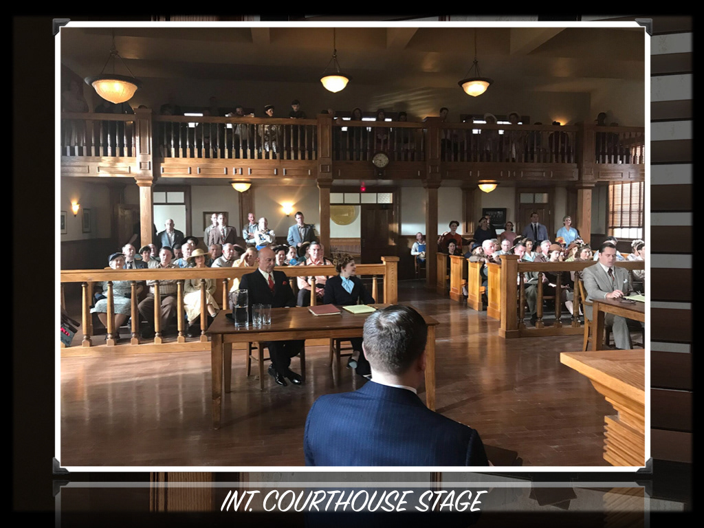 COURTHOUSE STAGE INTERIOR