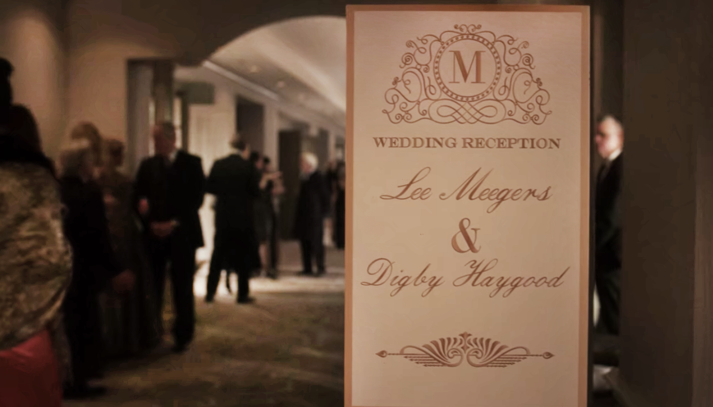 CHATEAU ELAN - HALLWAY TO RECEPTION LOCATION SET