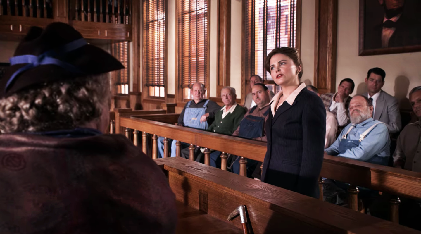 COURTHOUSE STAGE INTERIOR SET
