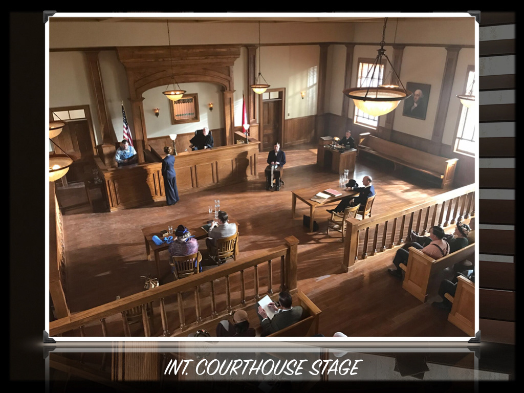 COURTHOUSE STAGE INTERIOR