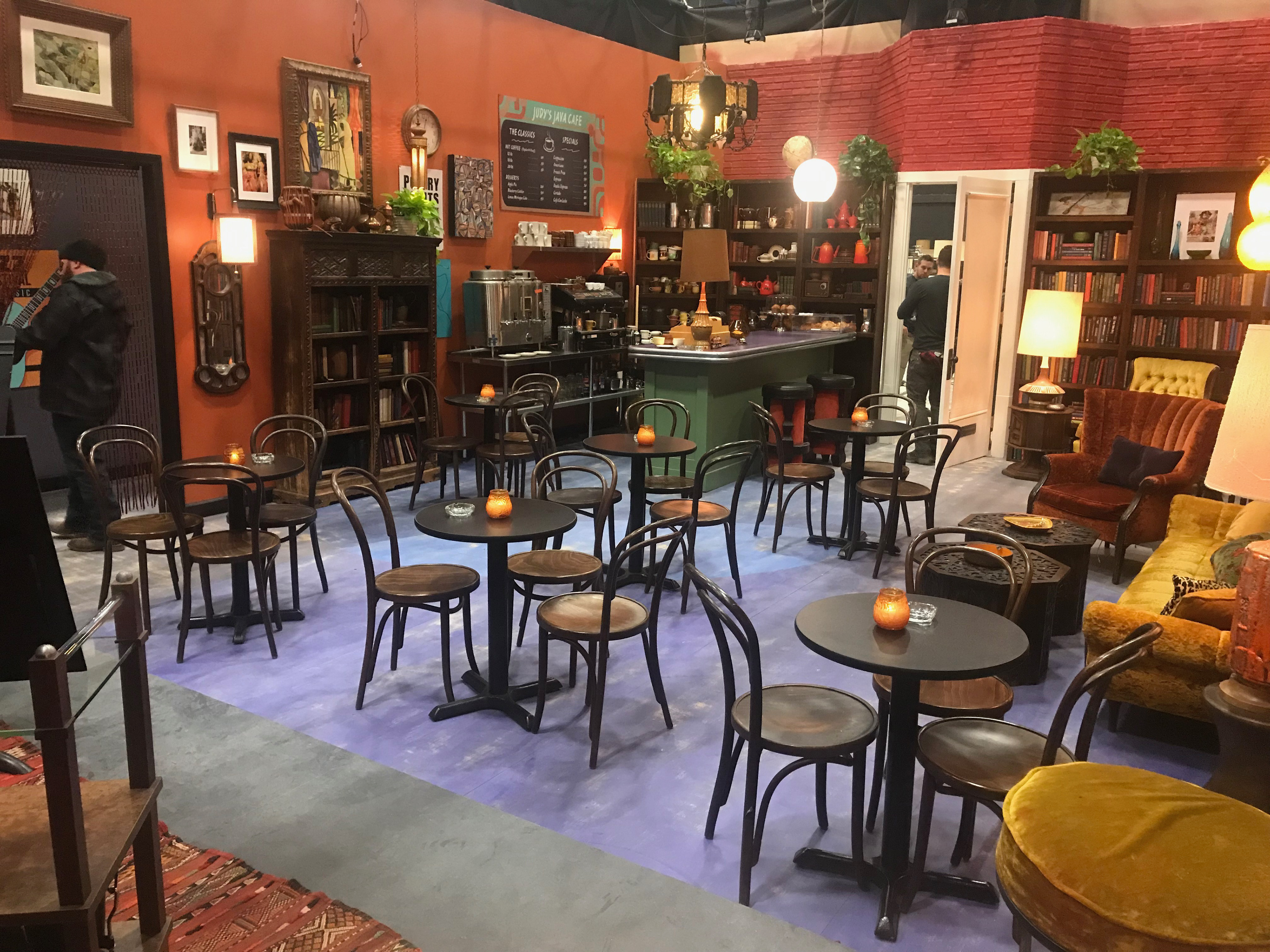 COFFEE SHOP INTERIOR SET