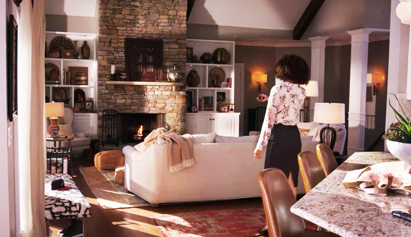 SCARLETT'S HOUSE INTERIOR - LIVING ROOM LOCATION SET