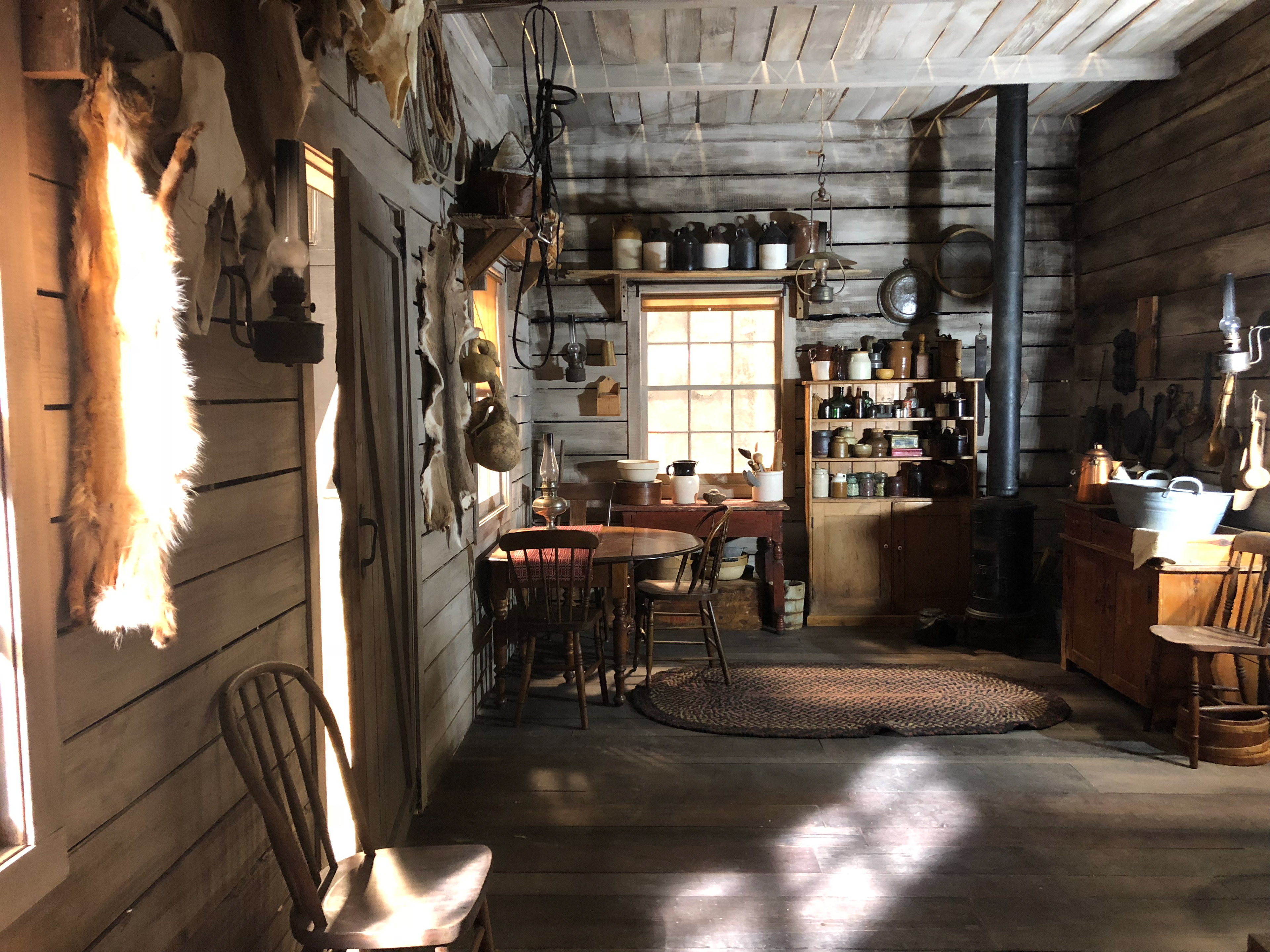 INDIAN AGENCY SET INTERIOR