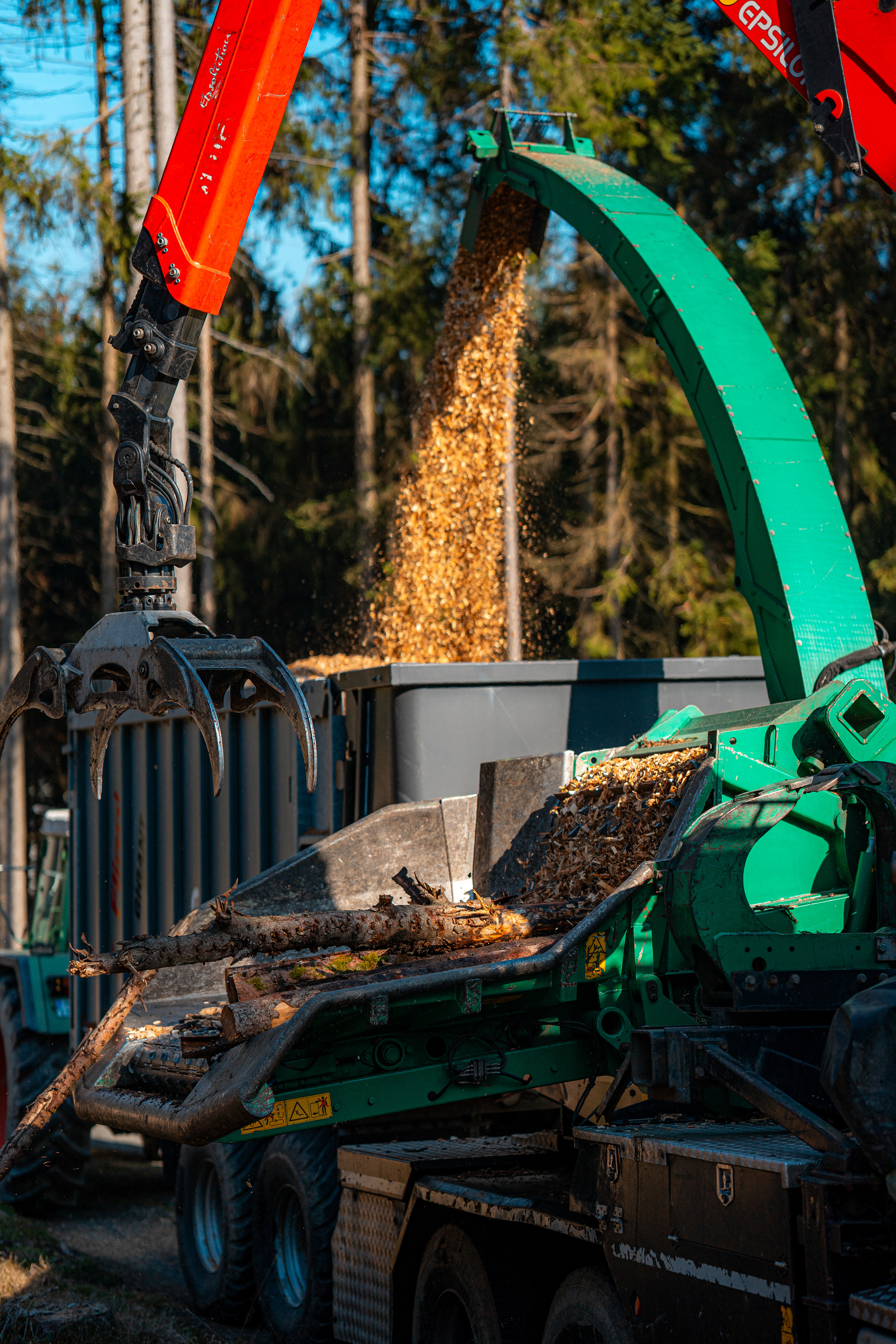 Mobiles Arbeiten mit dem Chippertruck
