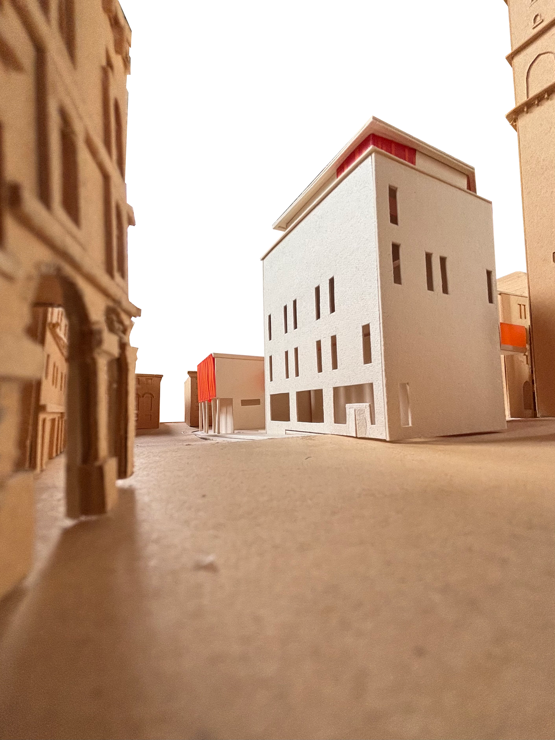 View When Arriving from Main Street