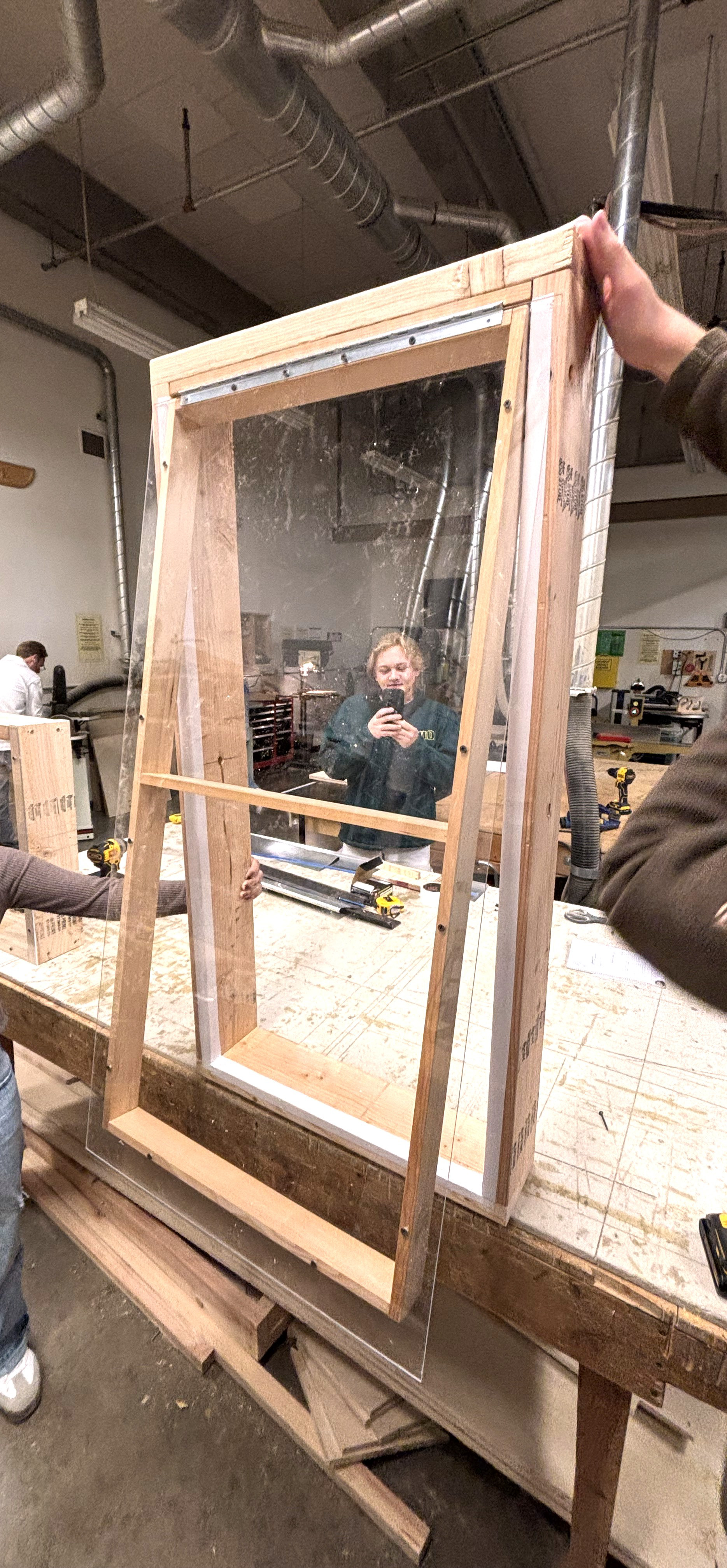 Operable window contruction