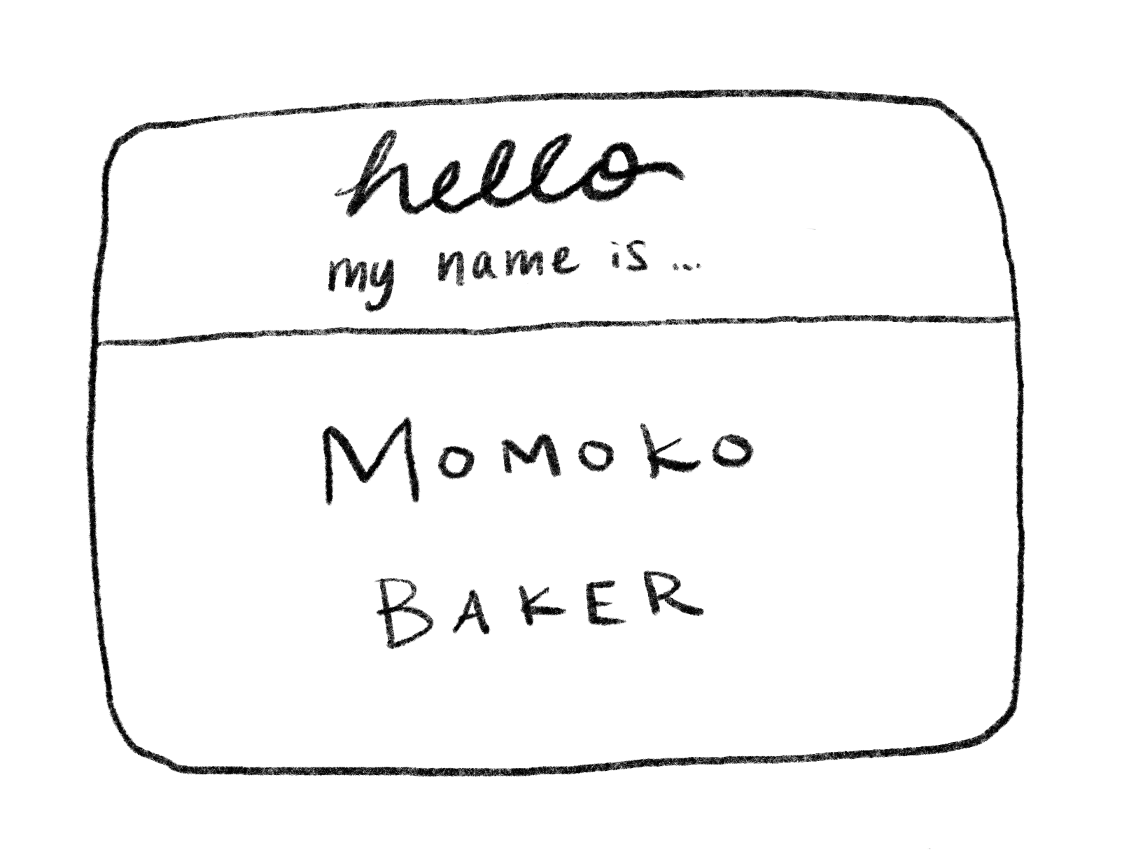 hello my name is... Momoko Baker