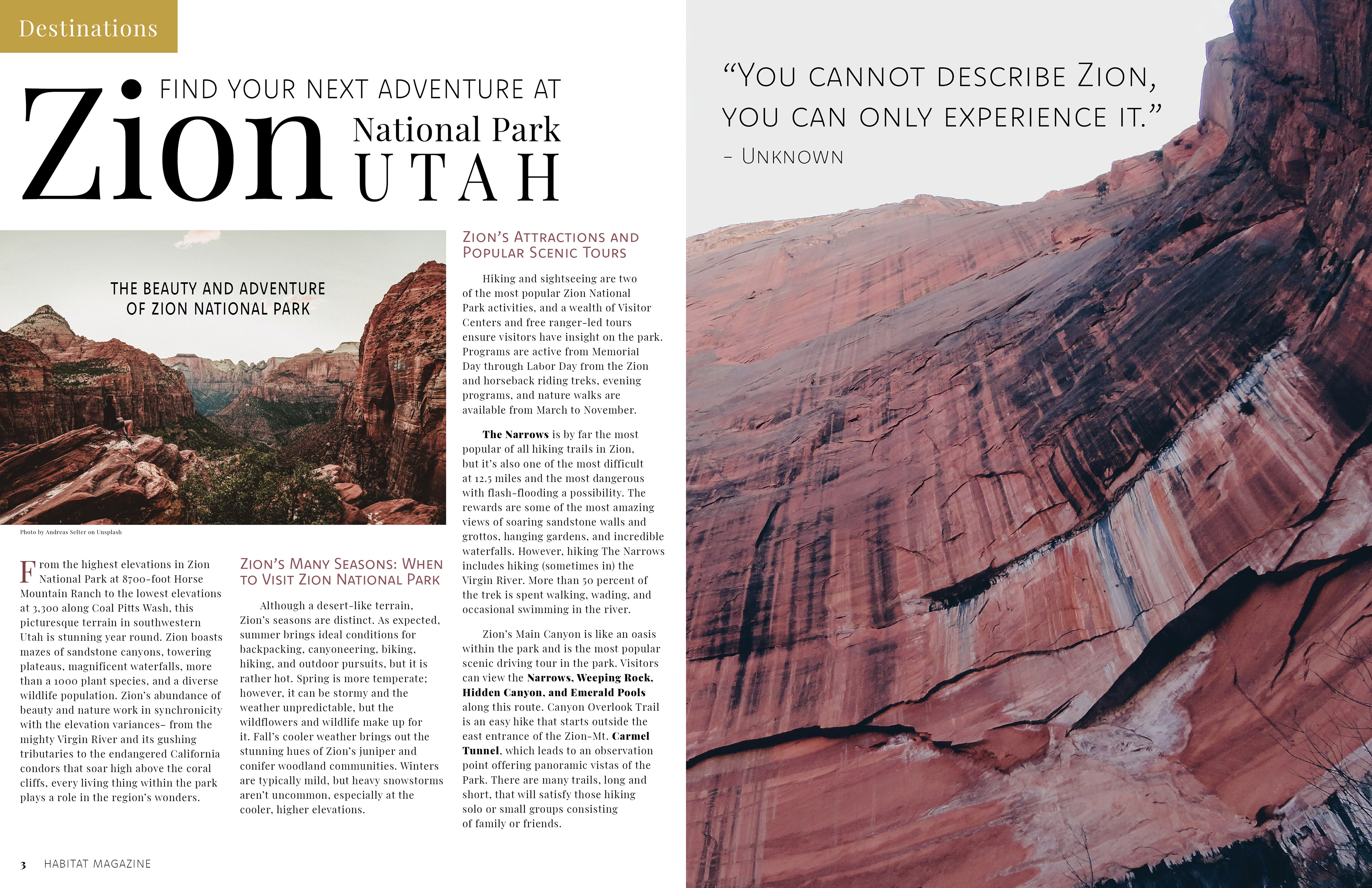 Inside Spread / Editorial