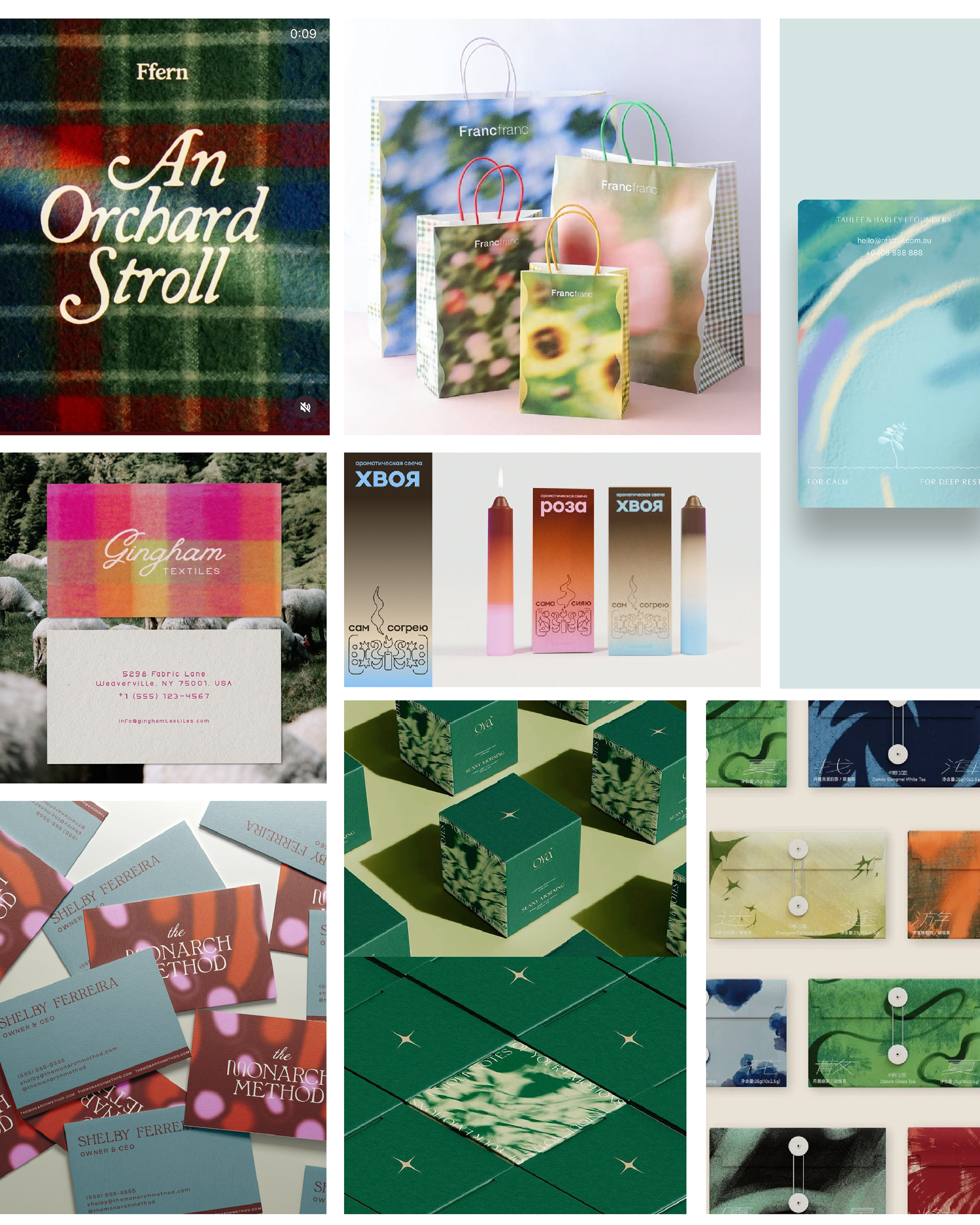 Moodboard for Aurora