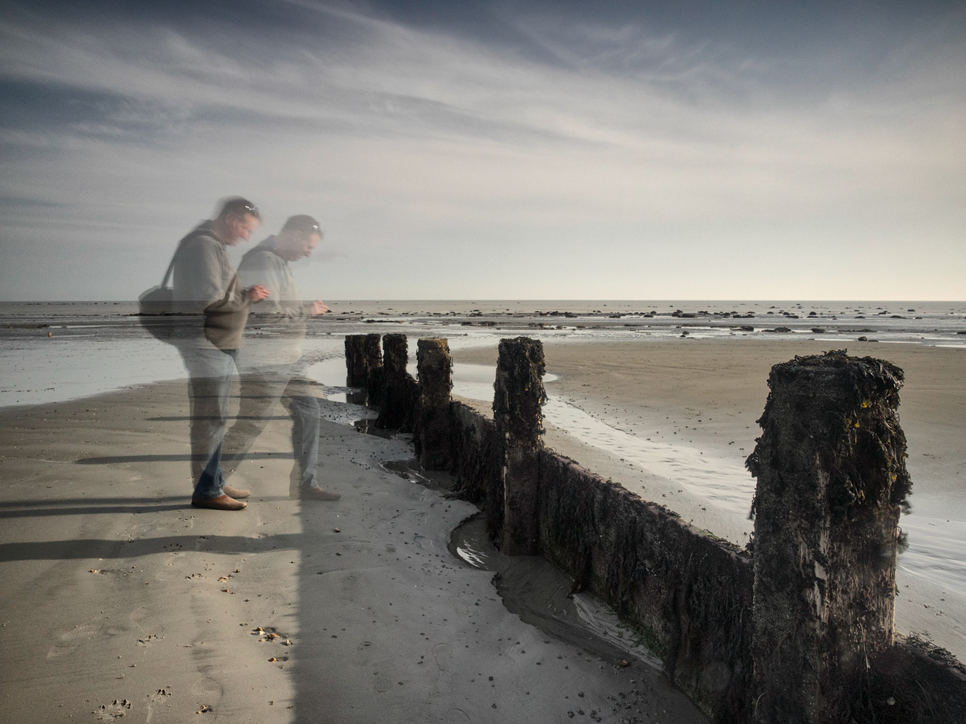 Photo bombed in my own selfie.And the forst time in ages playing with the Lee filters, 0.9ND Grad + Big Stopper