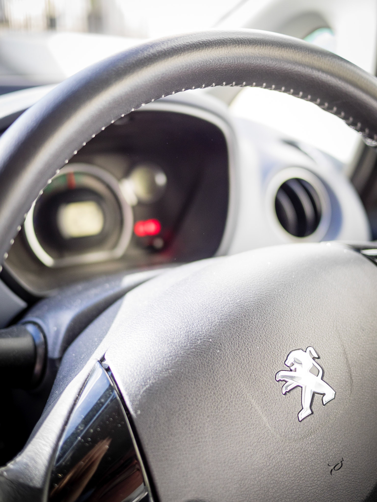 One of my colleague had his car in for a service today, his loan vehicle was an electric model, perfect for small island living - max range 80 miles on a charge.On a completely unrelated note the following words wafted to me from the TV as I was typing this:What kind of a world do we live in where one man would steal another man's Battle Ostritch?