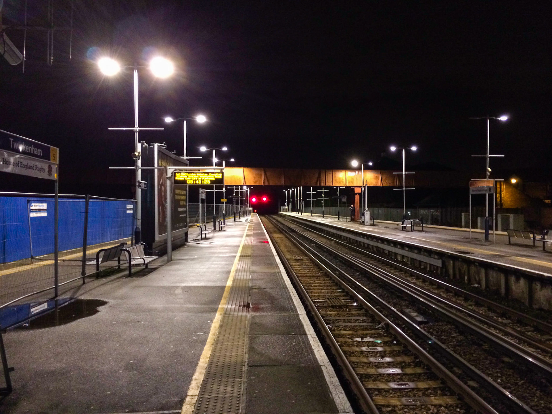 Yet again, far too early in the morning, but still someone was here first!