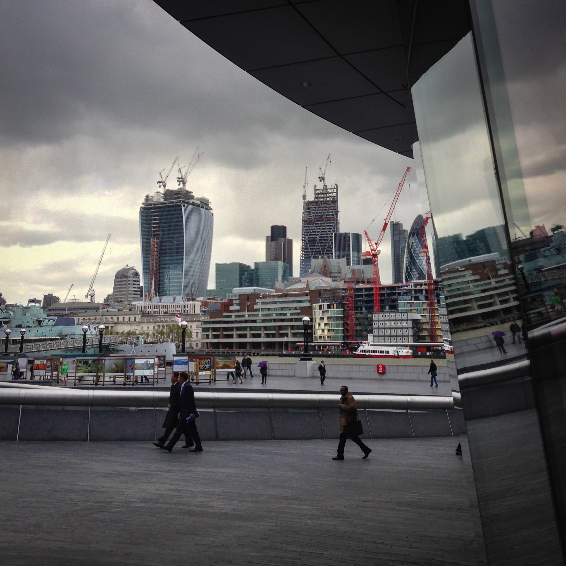 …and another grey day in town.