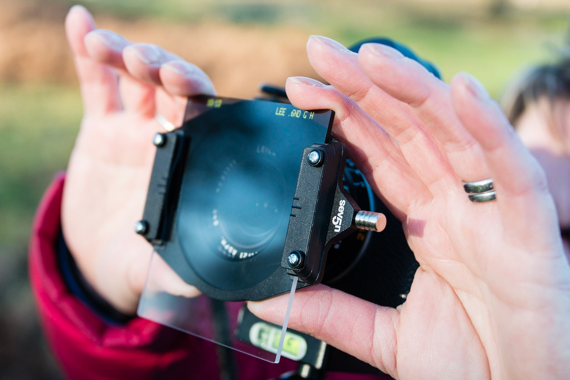 We were in Bushy Park again today, the Sun was surprisingly unimpeded by cloud or rain so the filter had to come out.It also gave Cheryl a chance to user her new seven5 kit.