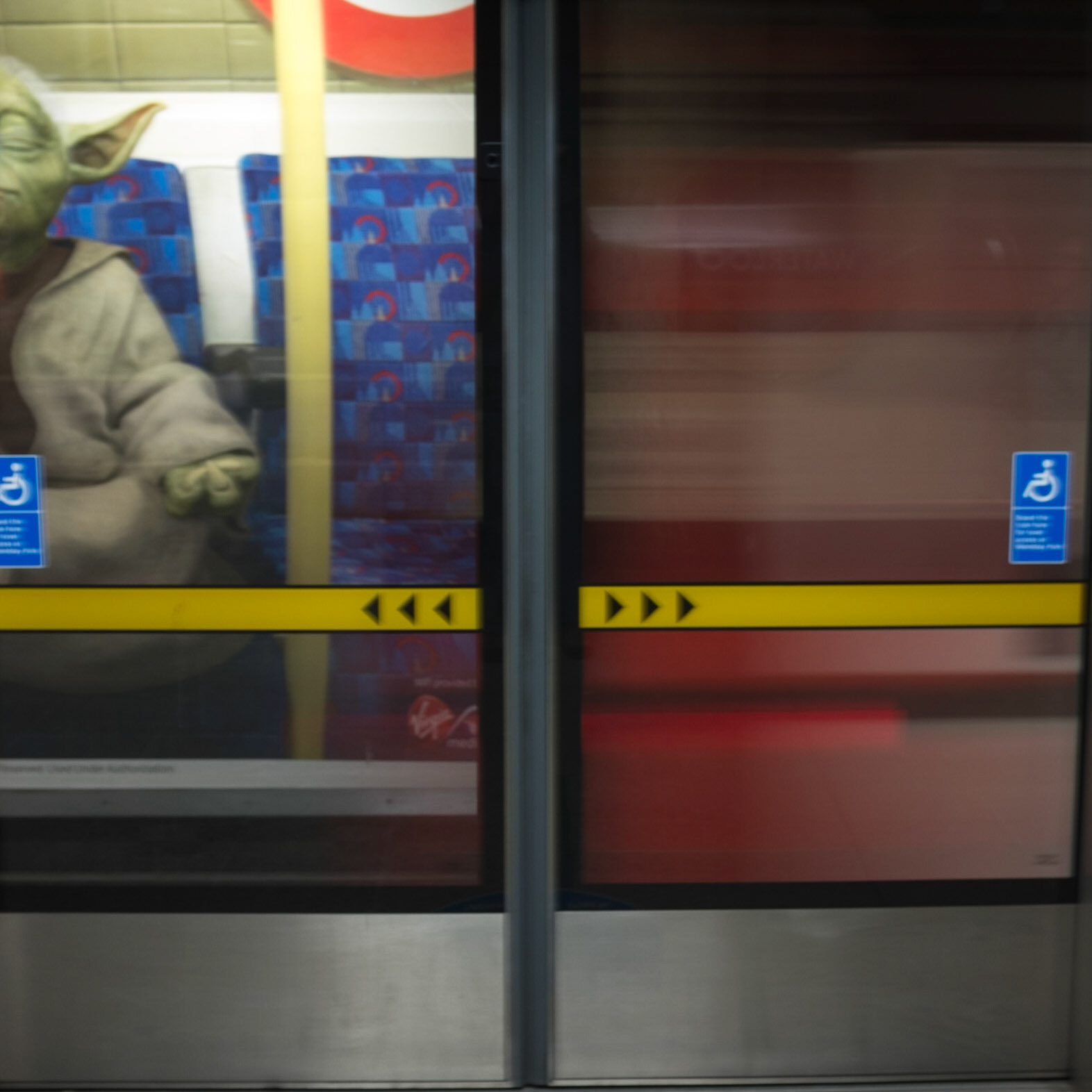 A strange movement, there is.