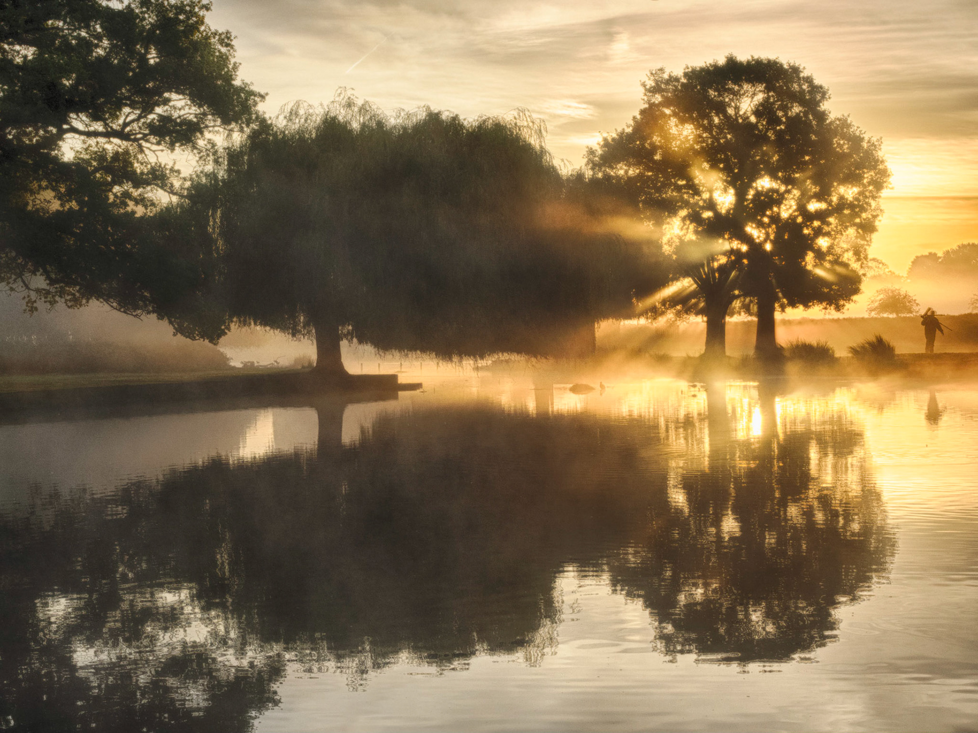 Blasted long lens Deer Hunters, getting in the way of an awesome sunrise!