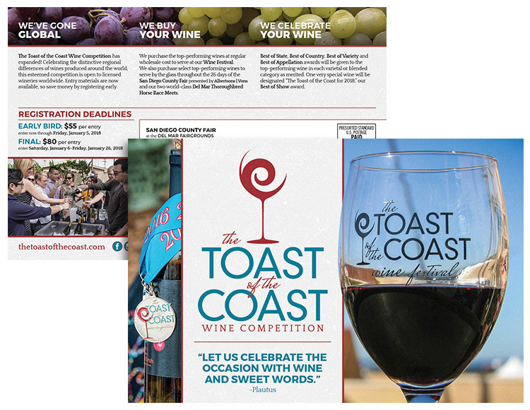 The Toast of the Coast Mailer