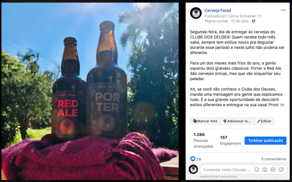 Carina Schneider cerveja farao 1