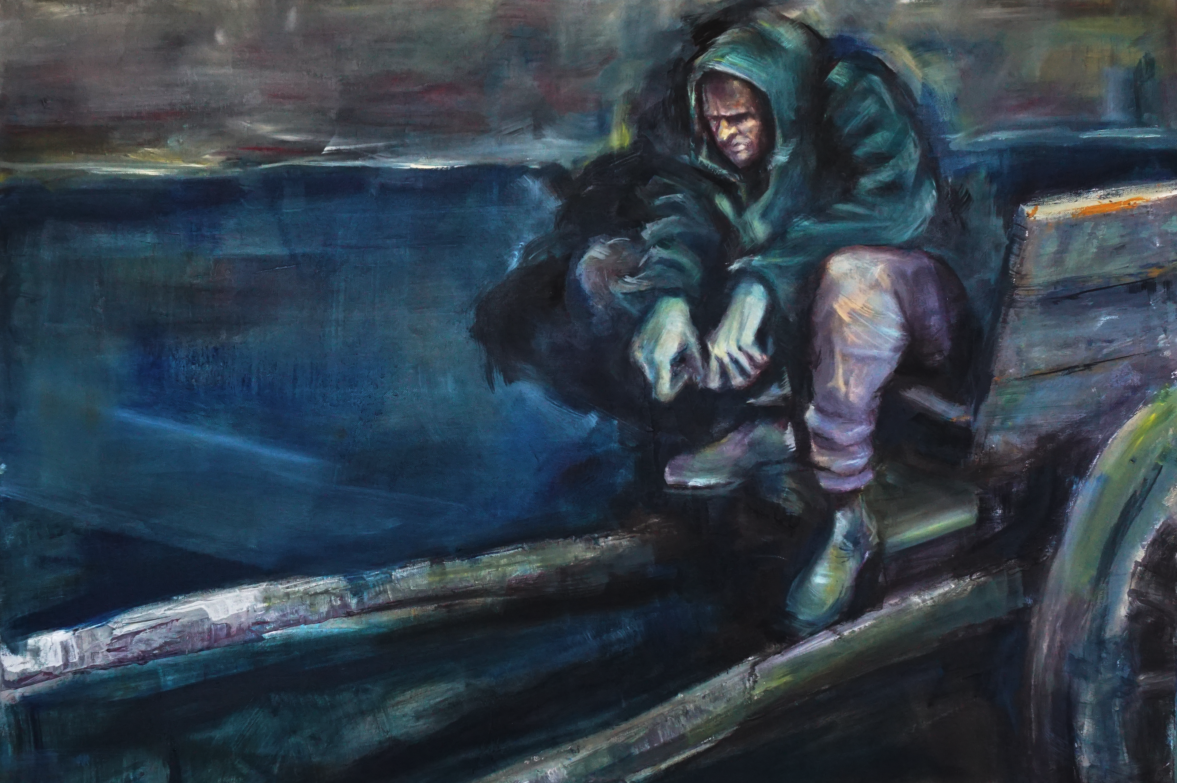 Öl 100x70 cm