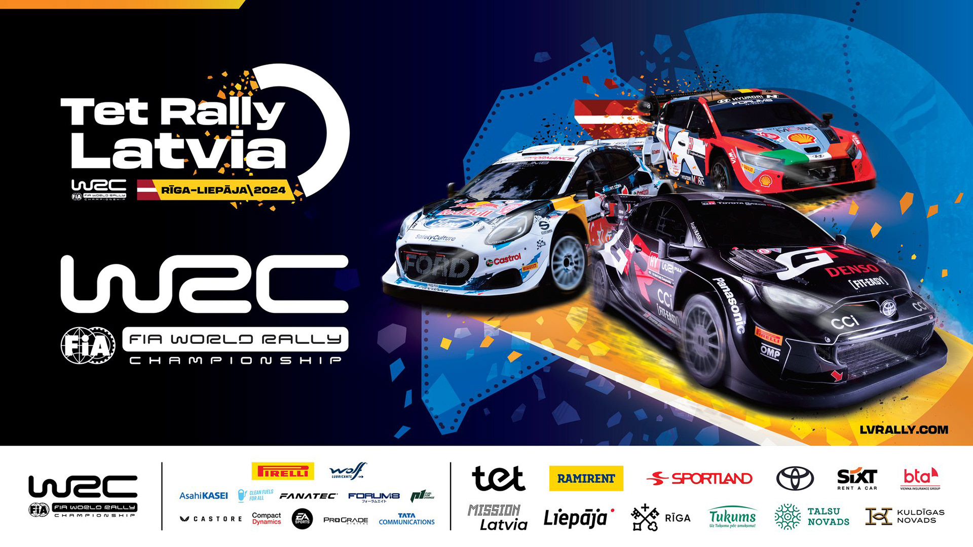 Visual identity / TET Rally Latvia 2024