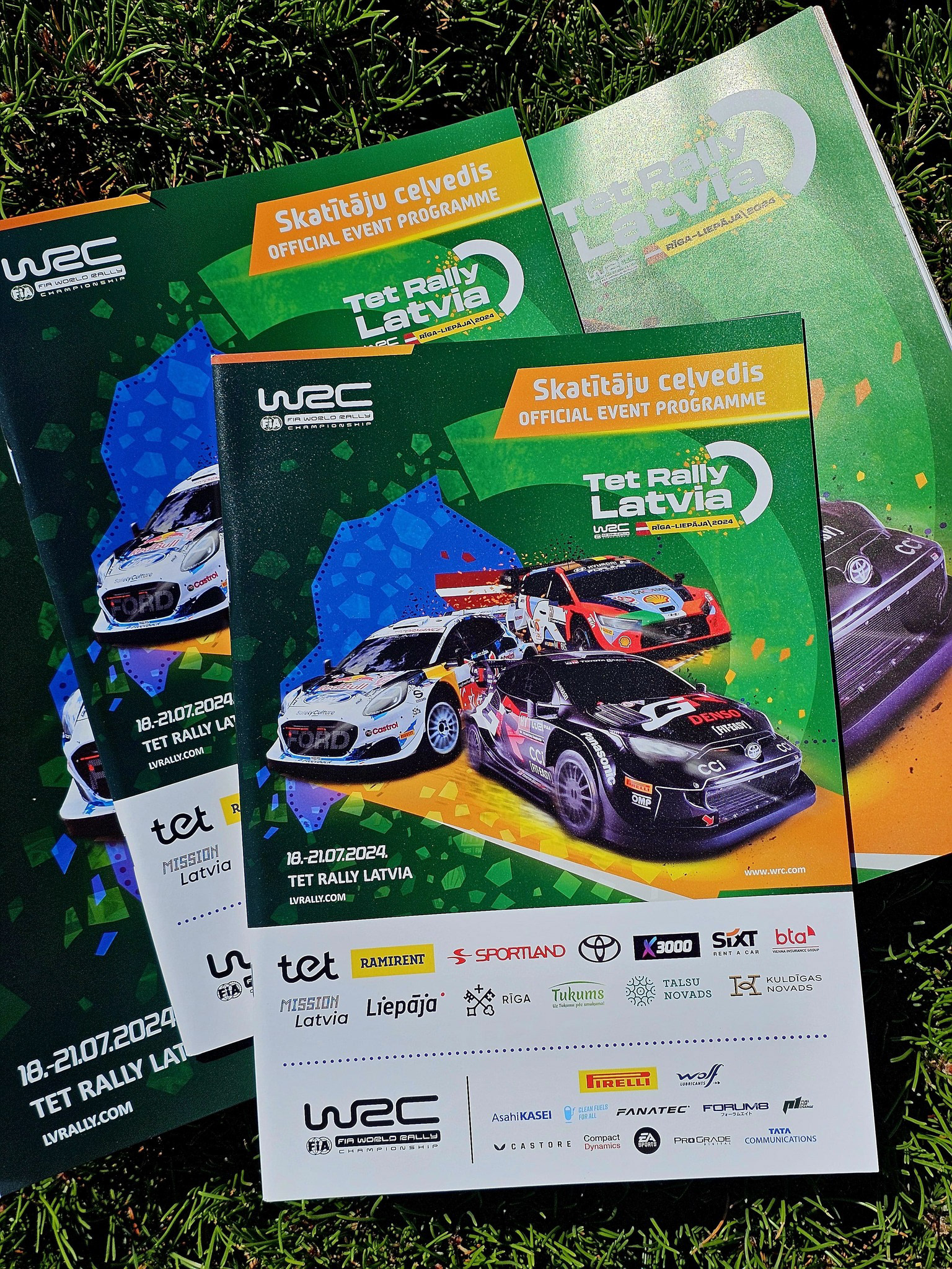 TET Rally Latvia / Official event programme / Magazine