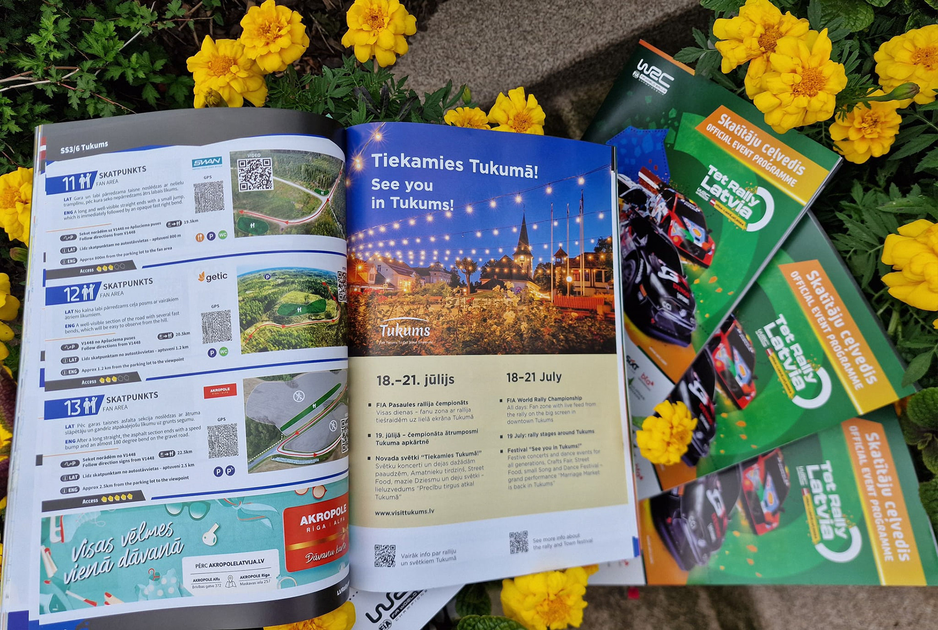 TET Rally Latvia / Official event programme / Magazine