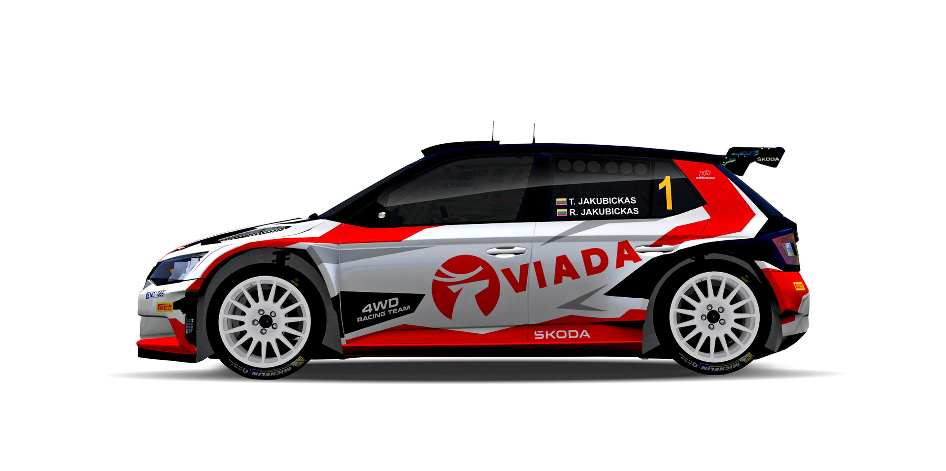 Rally car livery / T. Jakubickas