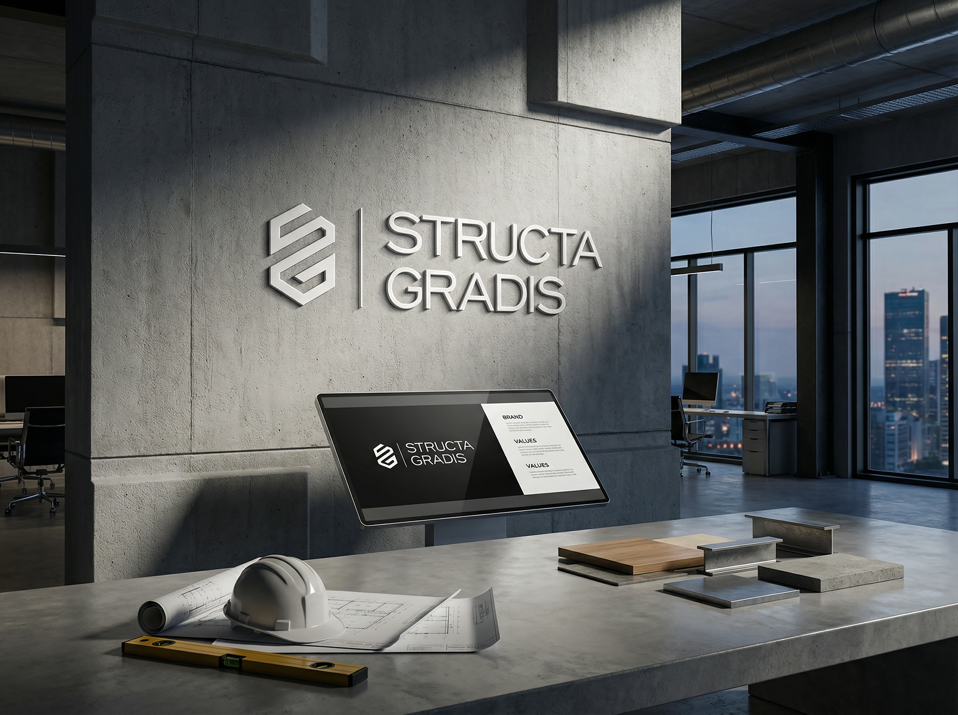 Logo design | STRUCTA GRADIS