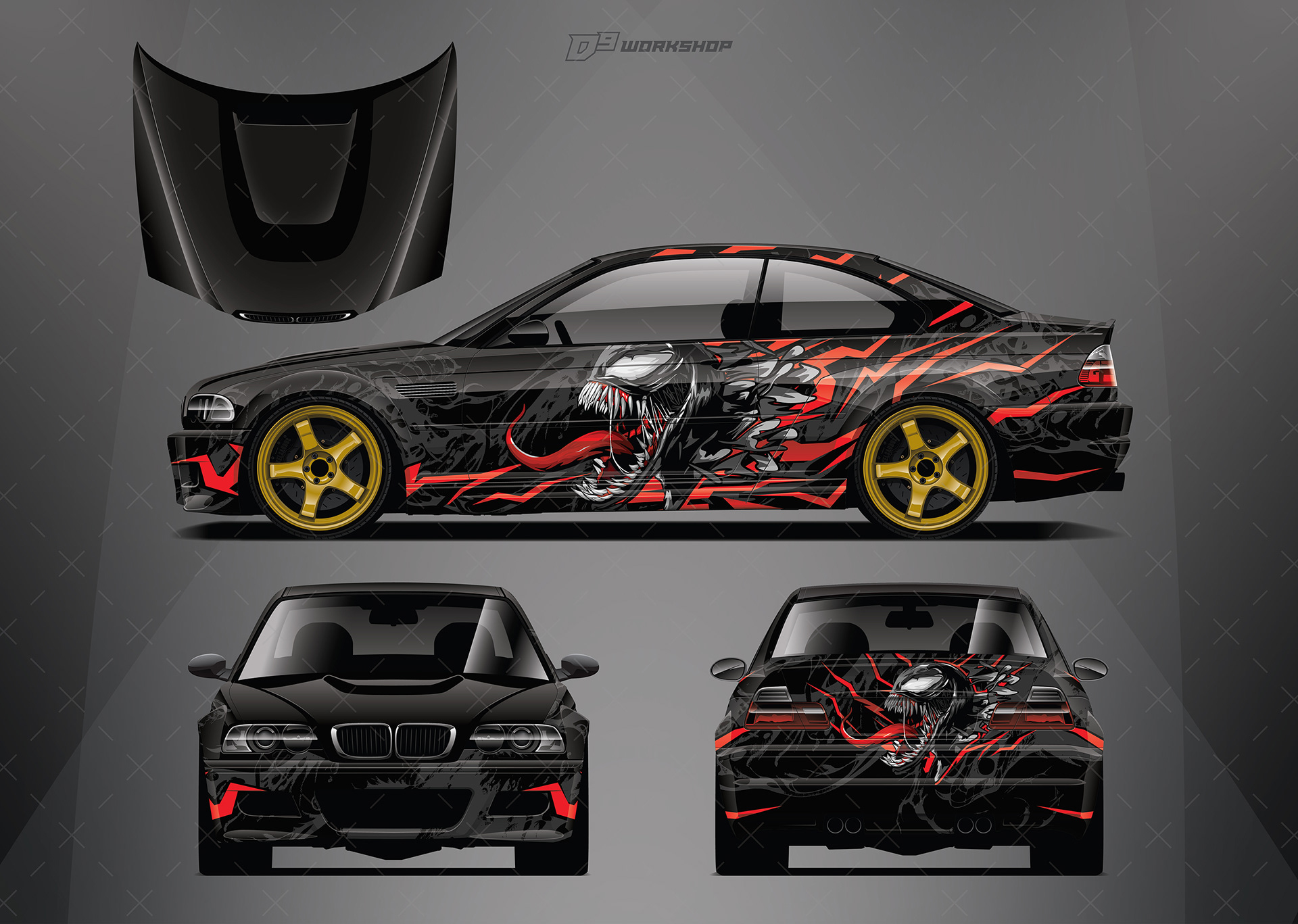 Drift car livery / Venom