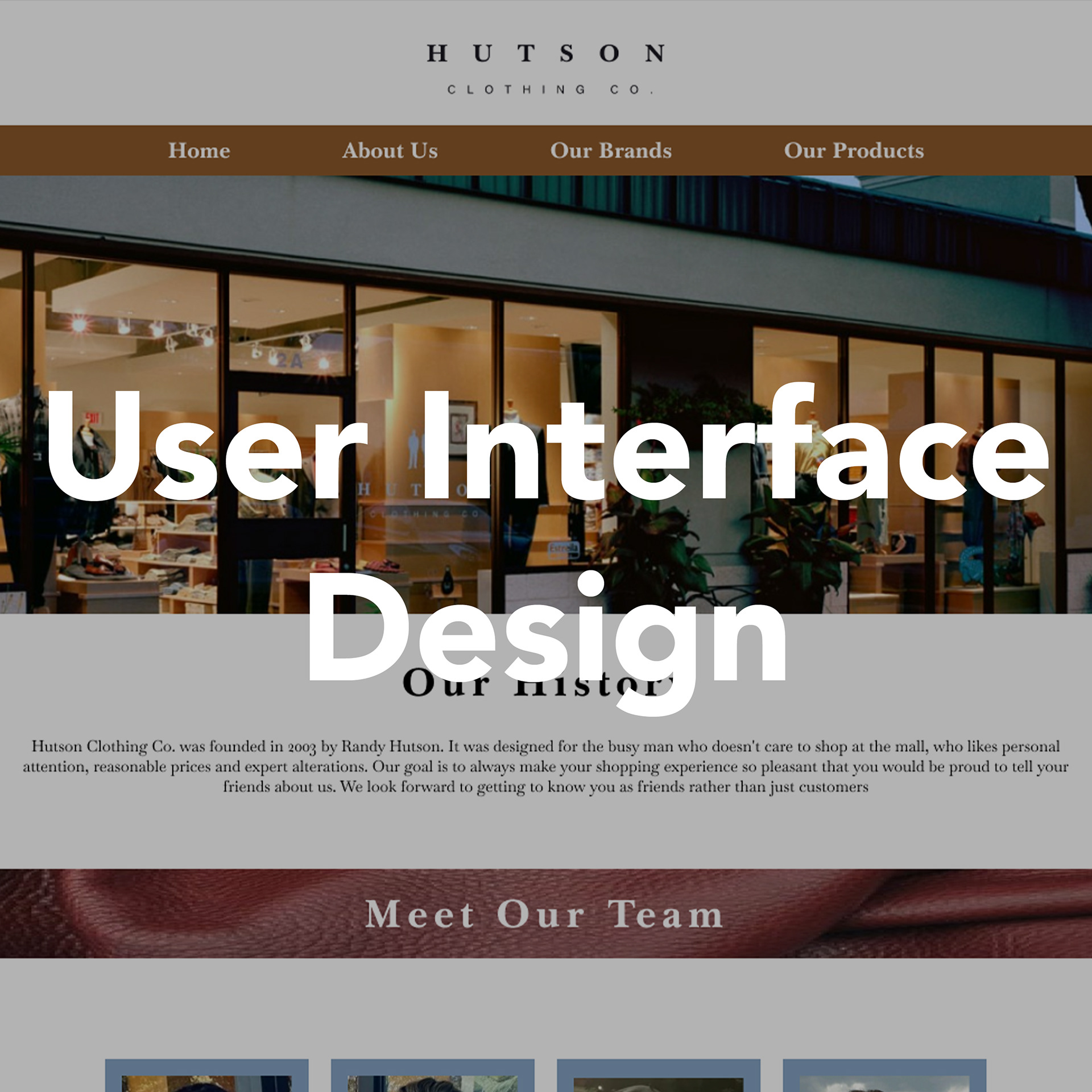 Falling along the lines of accessibility, UI design was where I found I really got to shine. Having a design/art background sandwiched perfectly with the skills I took from the UX portion of the class. It  allowed me to create functional, but visually beautiful websites in all sorts of screen dimensions and with responsive web design. Gestalt Laws & current iOS/android principles additionally helped guide me and keep me from overdesigning or doing too much/too little. 