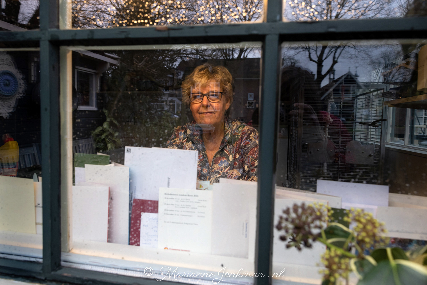 Marijke Everaars-Waal, mooi wat een kerstkaartje kan doen